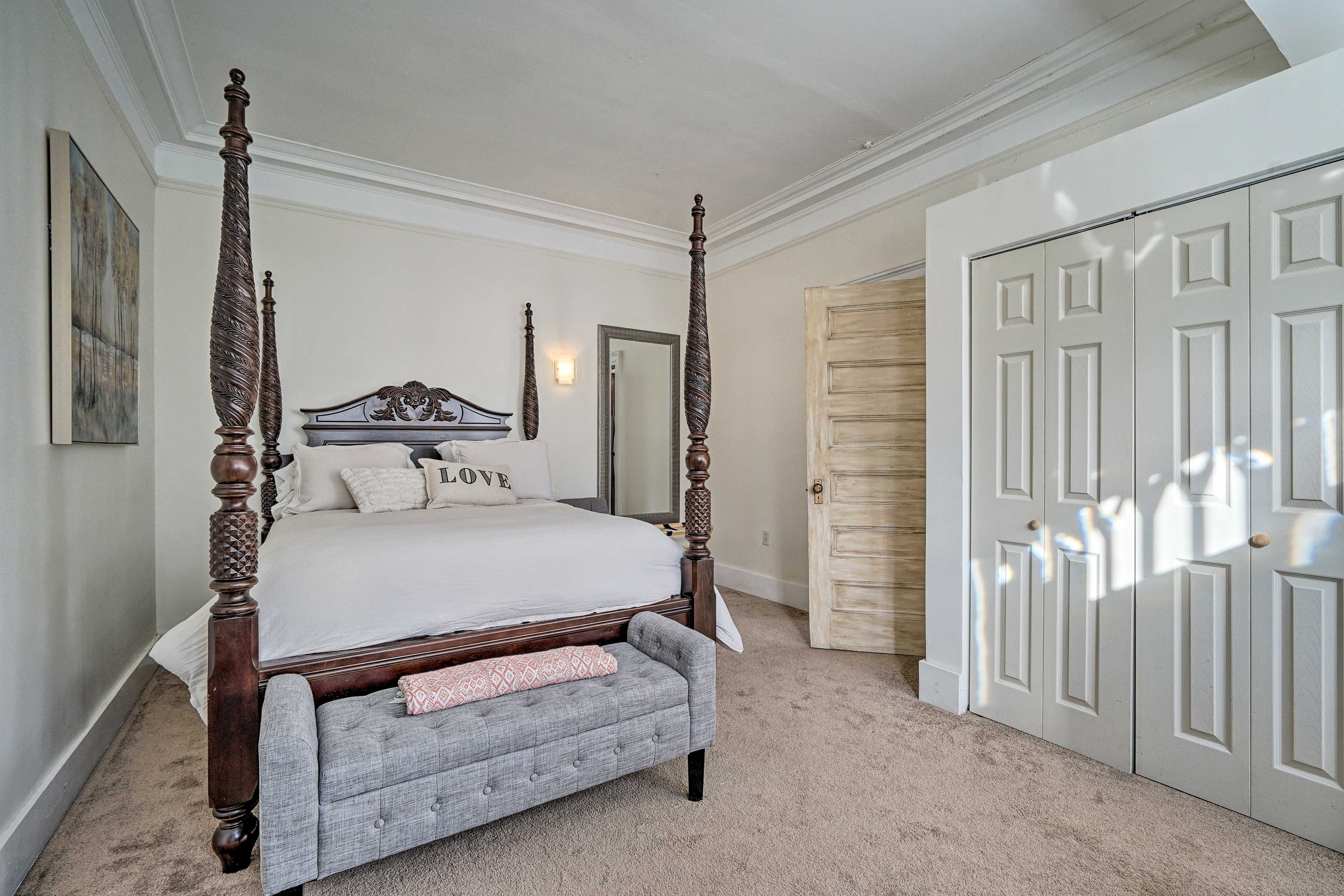 Bedroom | Hangers | Iron/Board