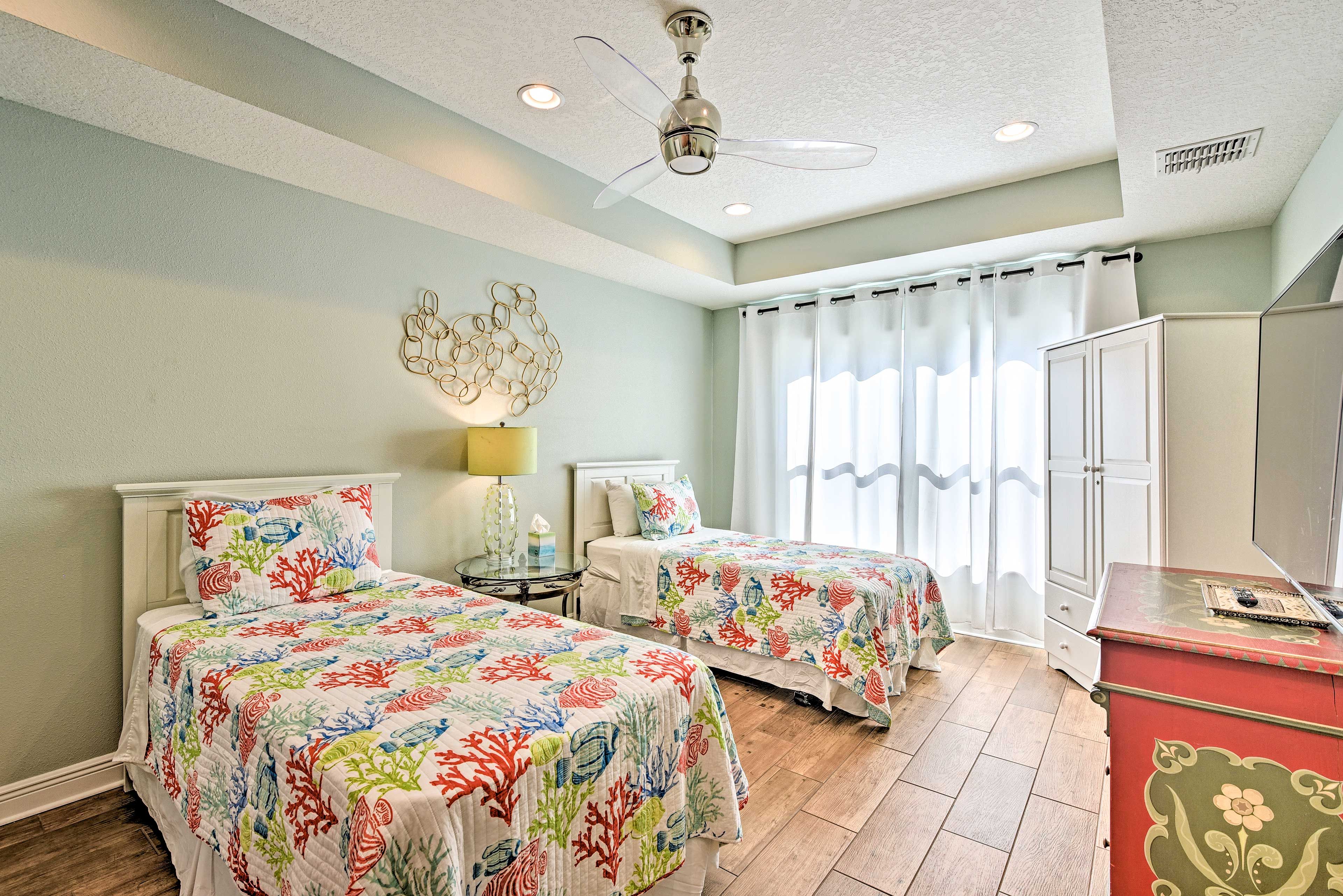 Bedroom 3 | 2 Twin Beds