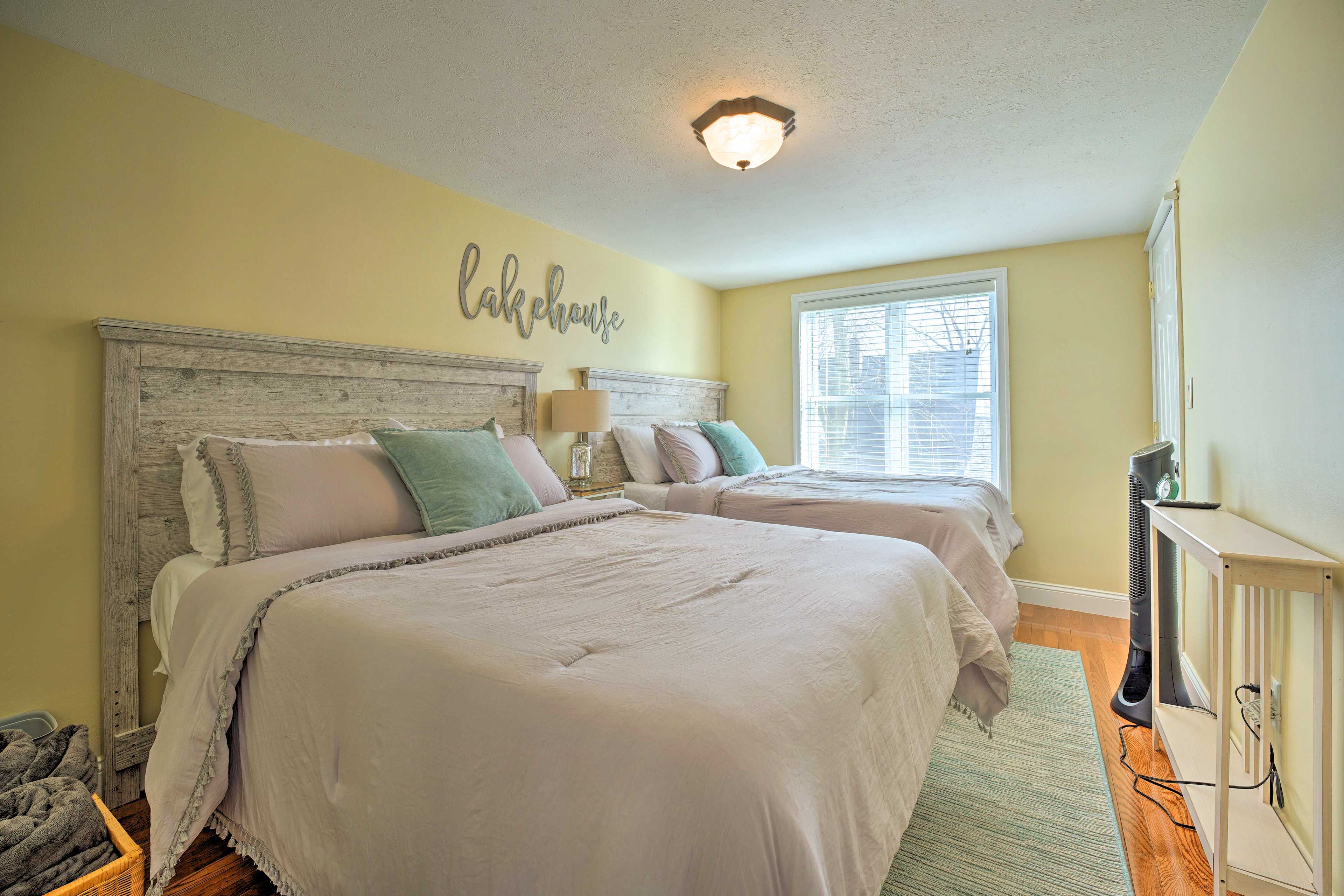 Bedroom 6 | 2 Full Beds | 2nd Floor