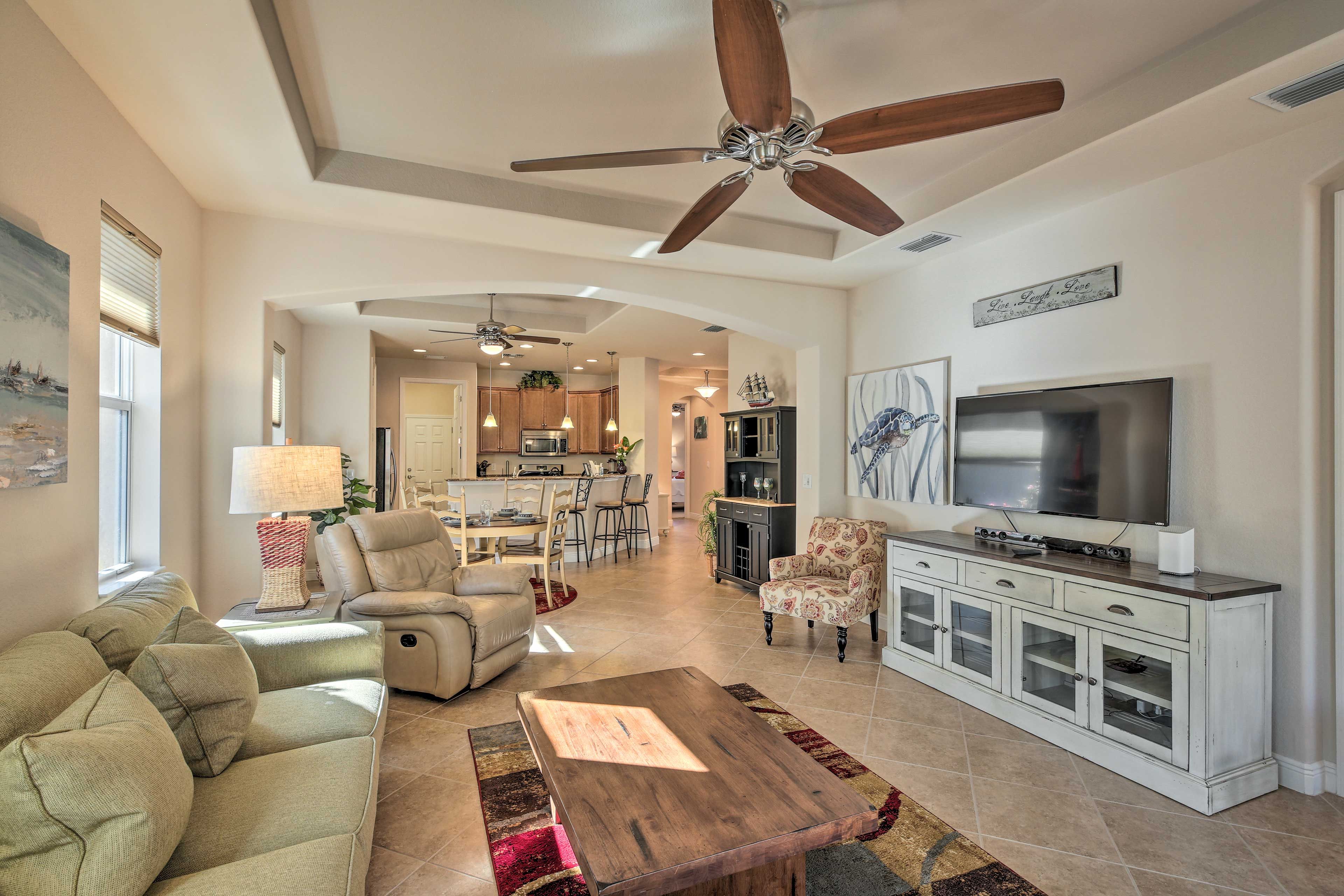 Living Room | Central Air Conditioning