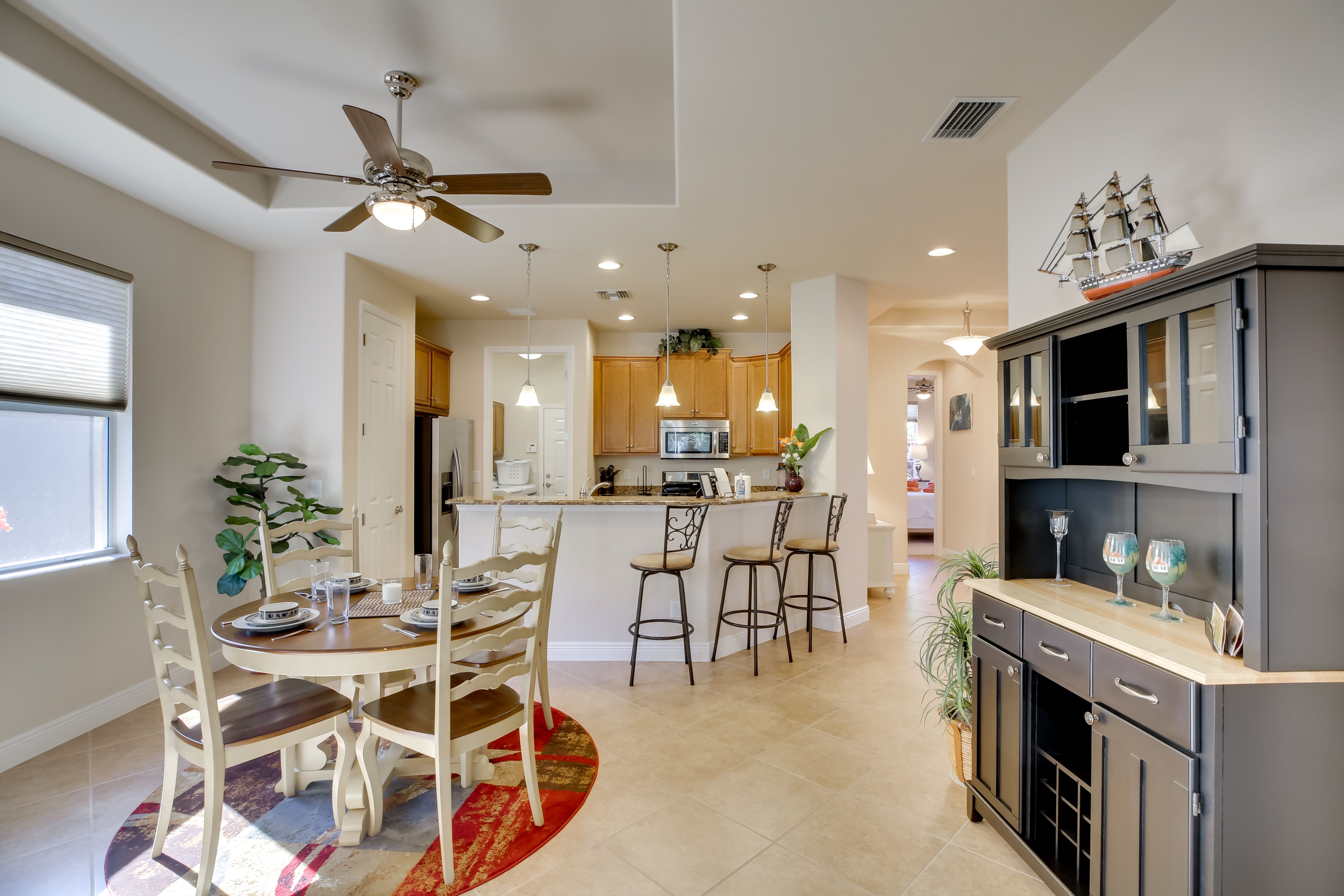 Dining Area | 1-Story Home