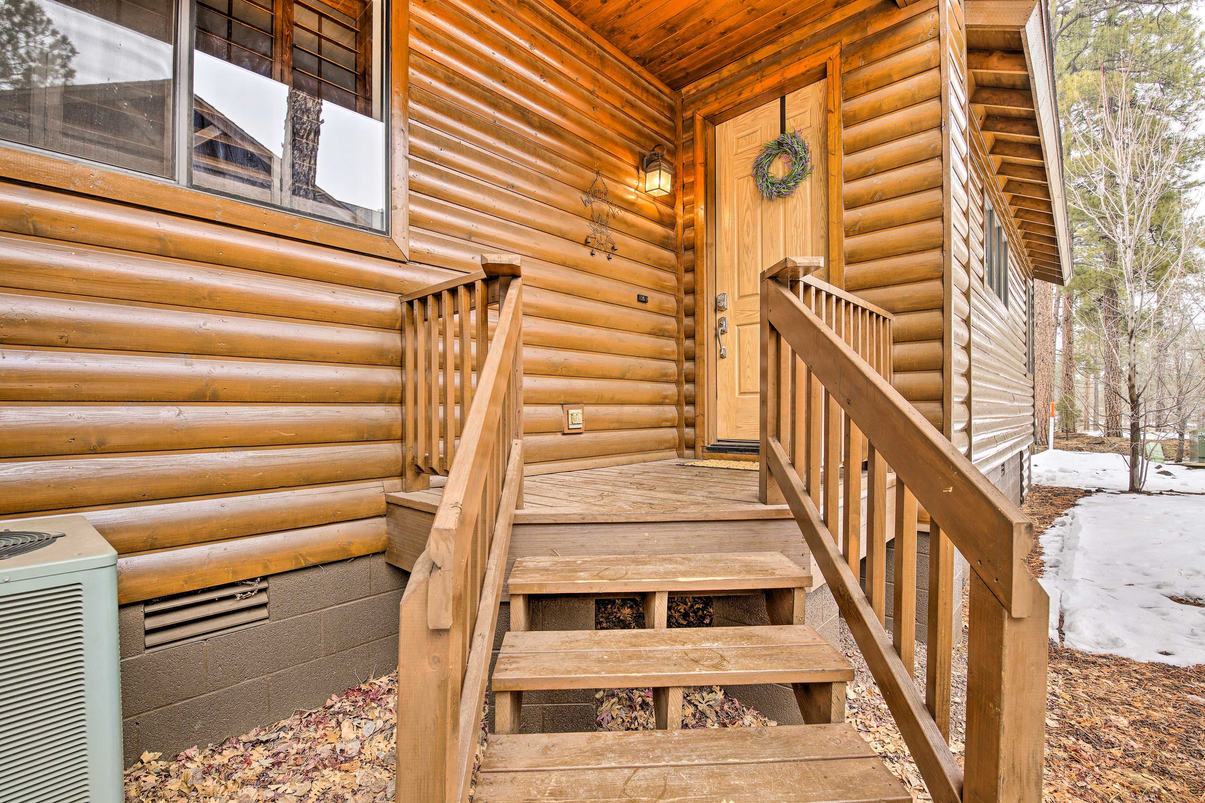 Front Entrance | Stairs to Access Property | Keyless Entry