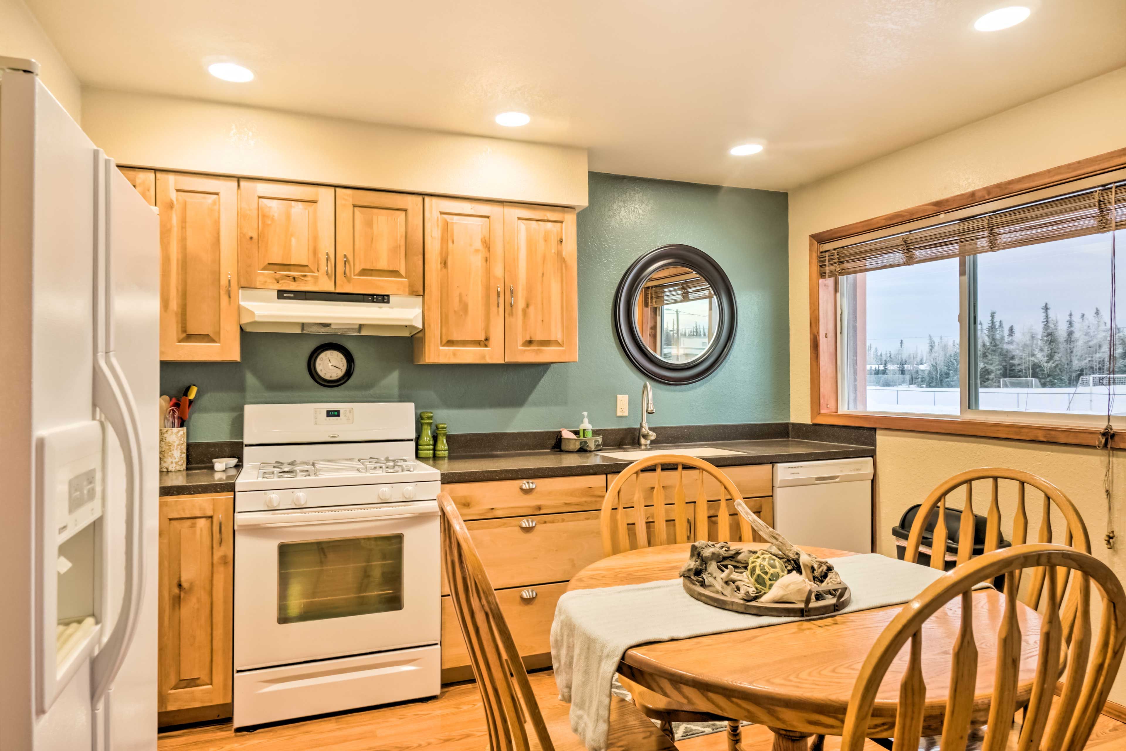 Fully Equipped Kitchen | Single-Story House