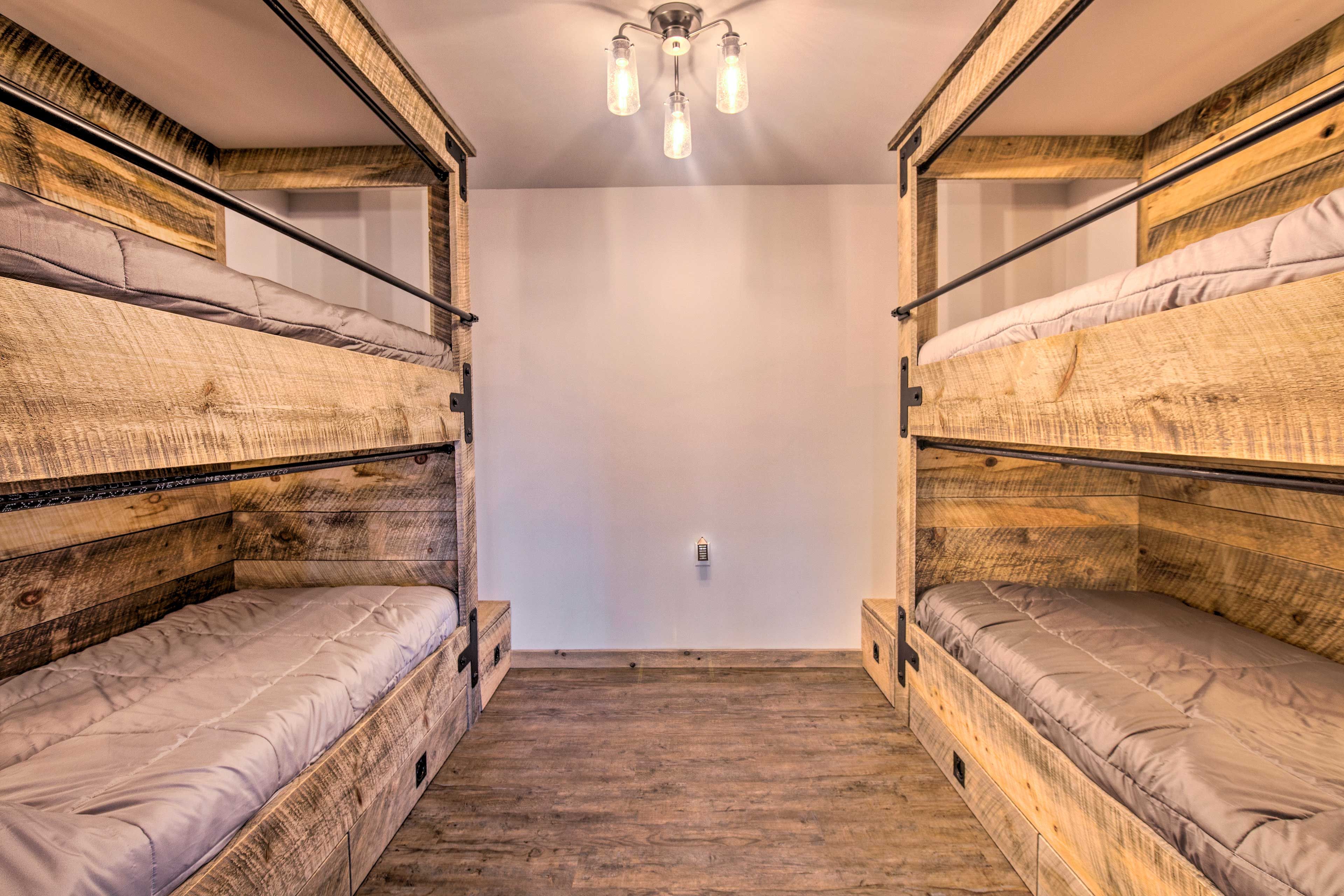 Bedroom 2 | 1st Floor | 2 Twin Bunk Beds