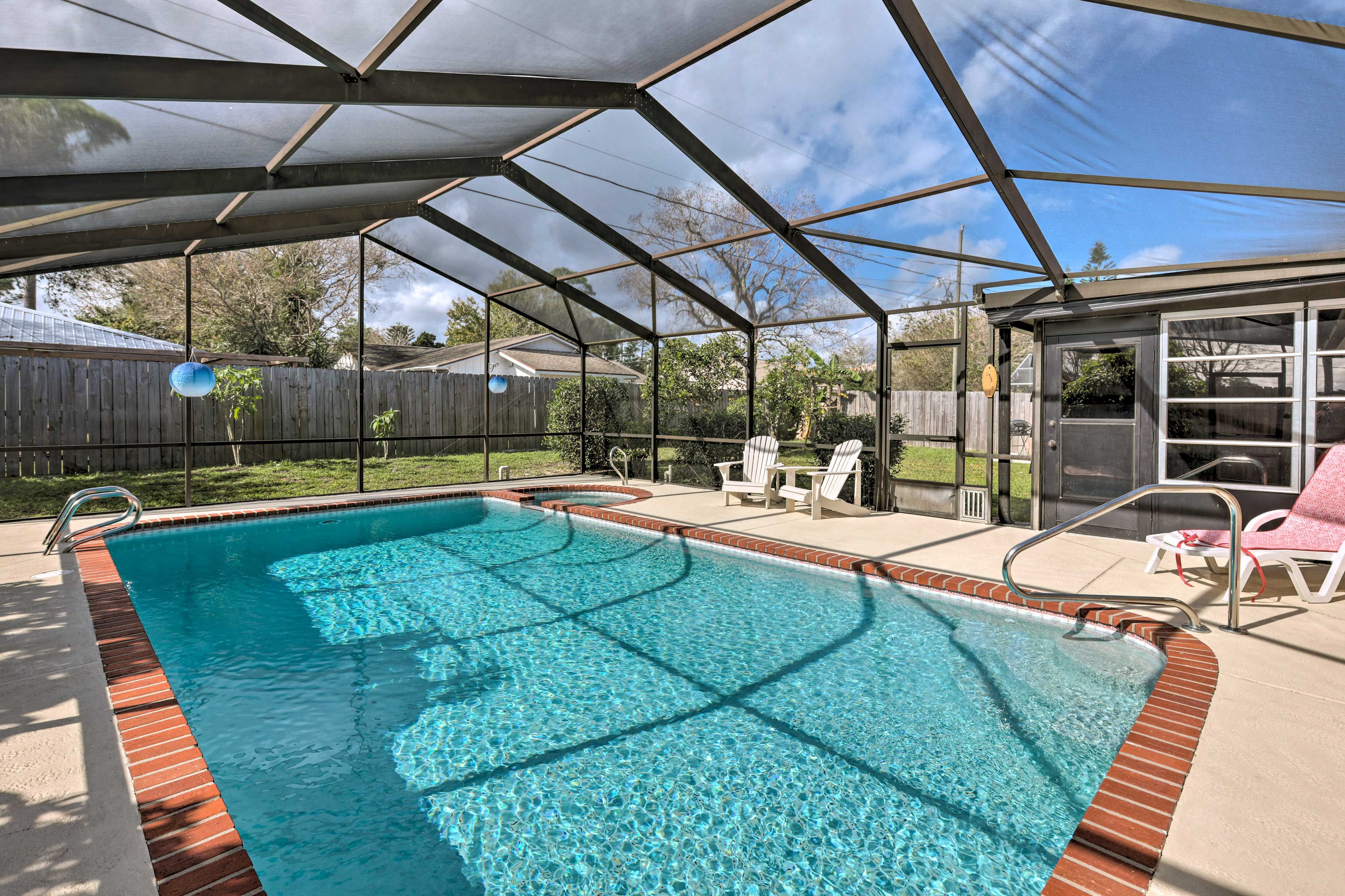 Lanai w/ Private Pool & Spa