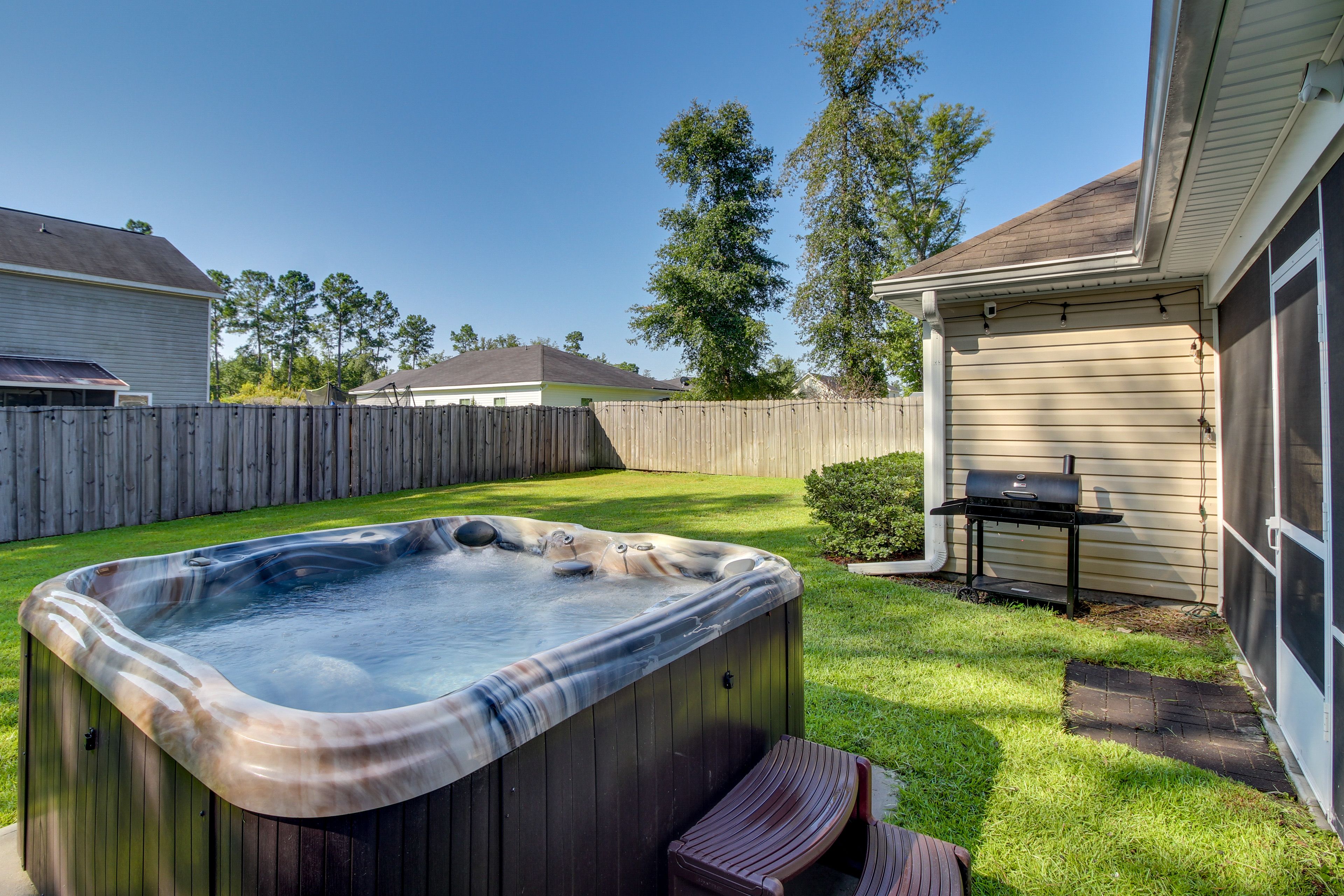 Backyard | Hot Tub