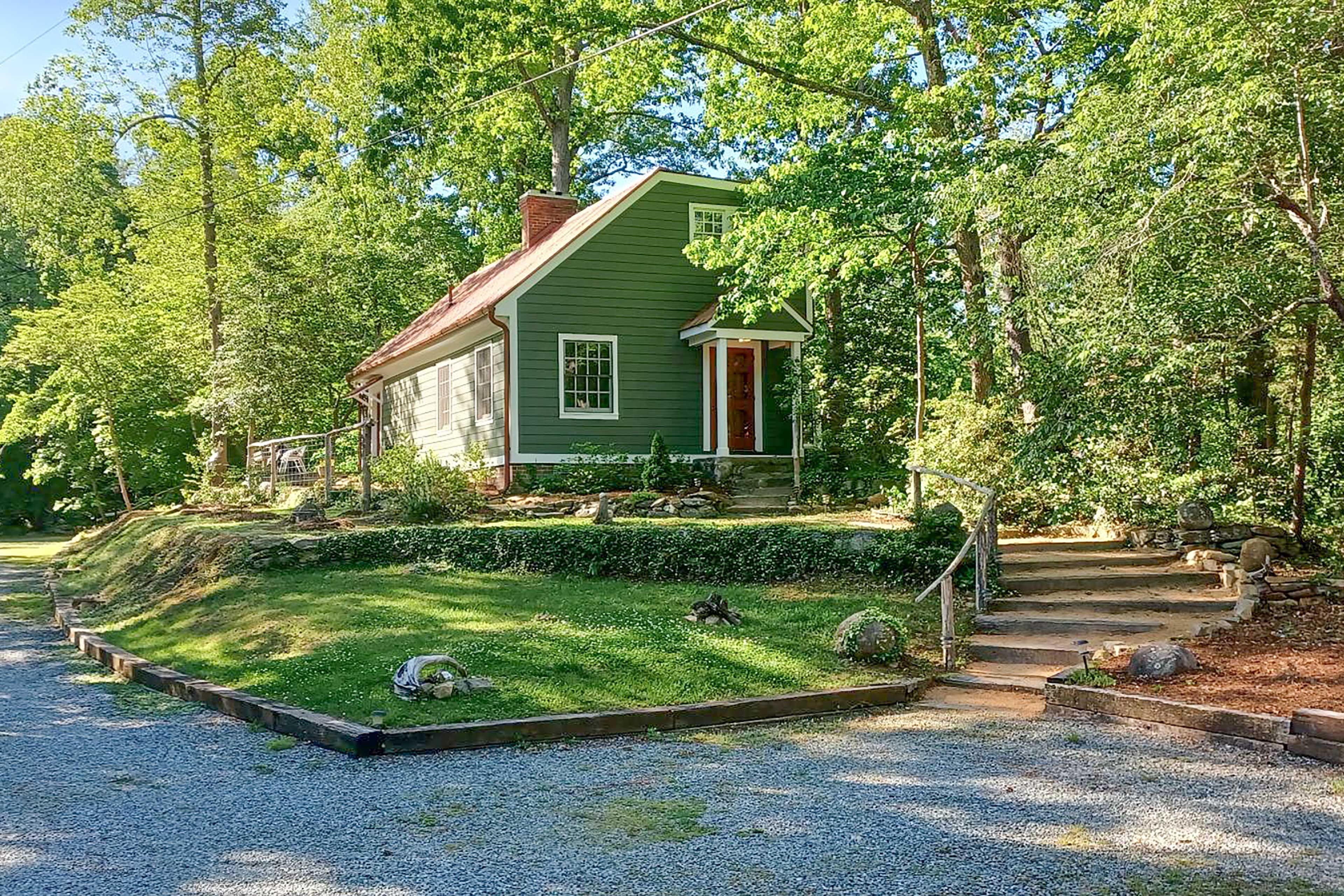 Property Exterior | Free WiFi | Limited Cell Service | 2nd-Floor Bedrooms