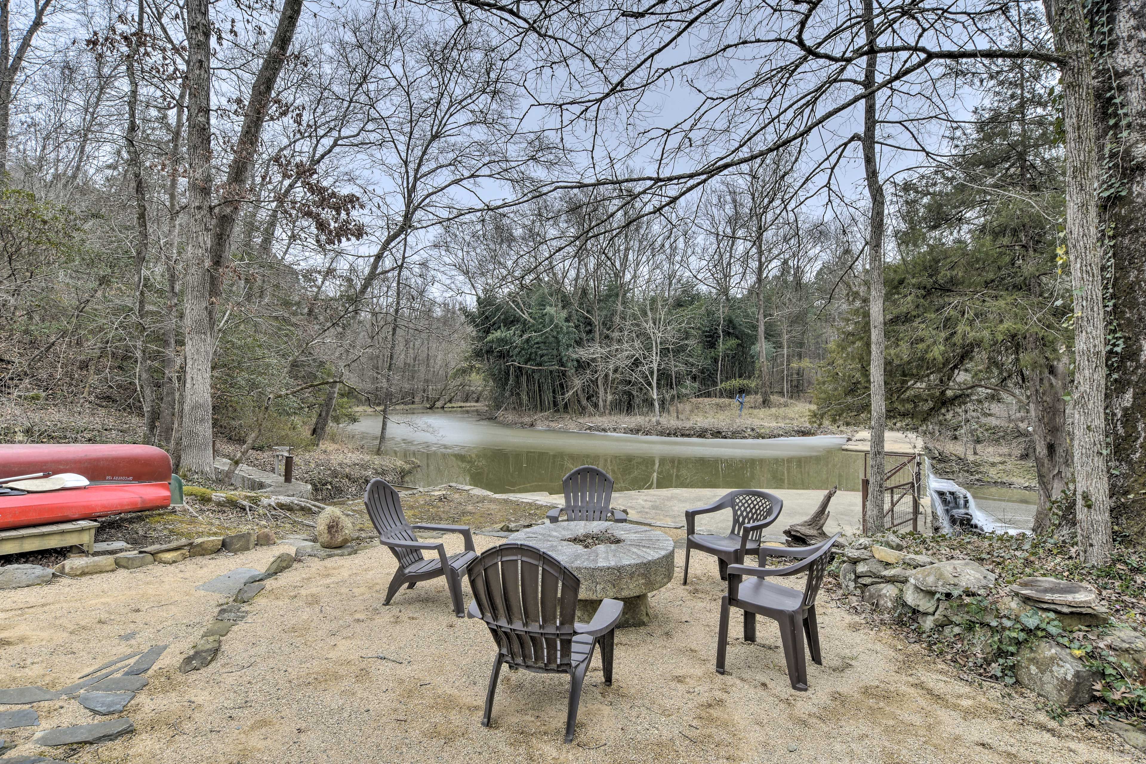 Fire Pit | 2 Grills (Charcoal & Gas)