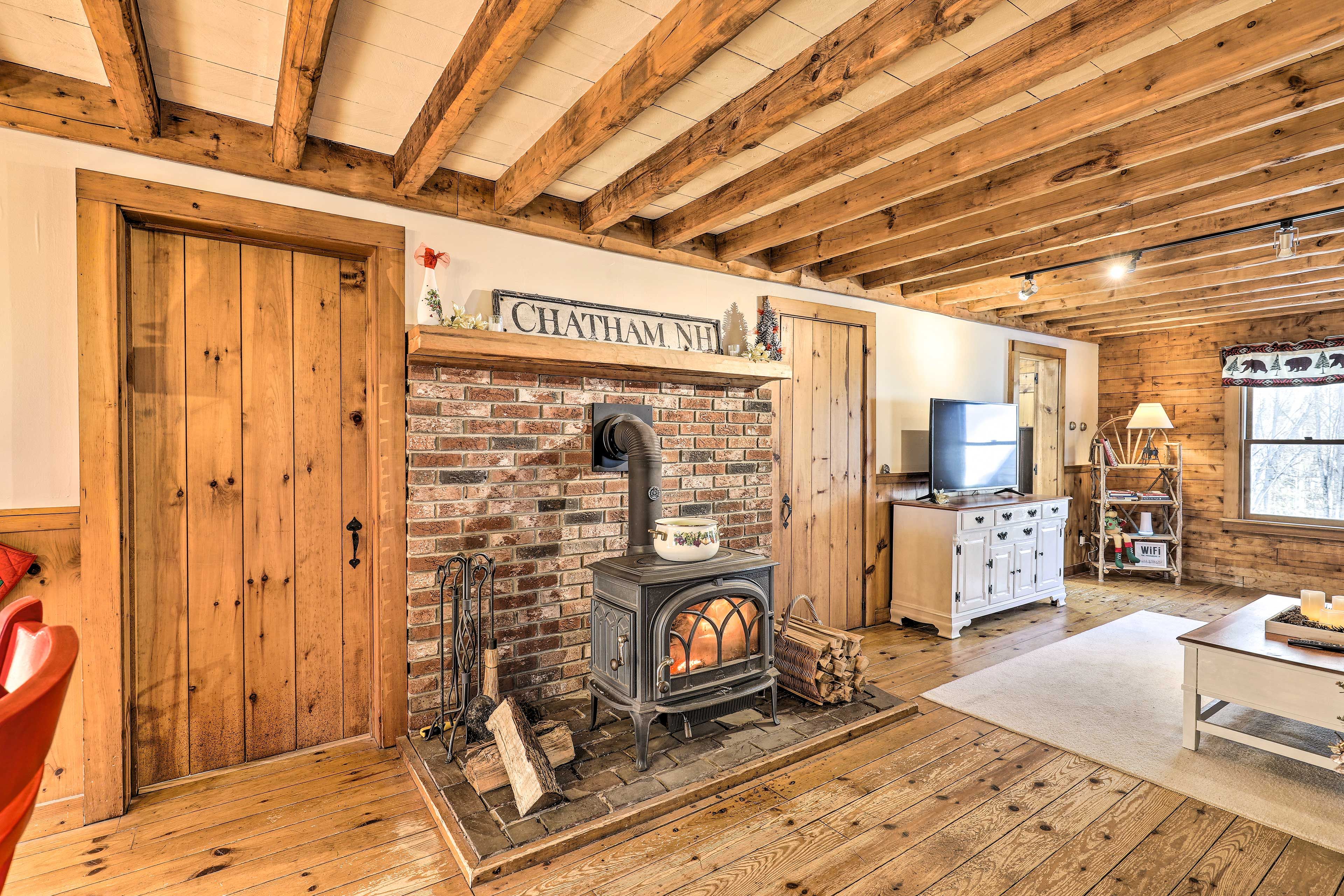 Living Room | Wood-Burning Stove