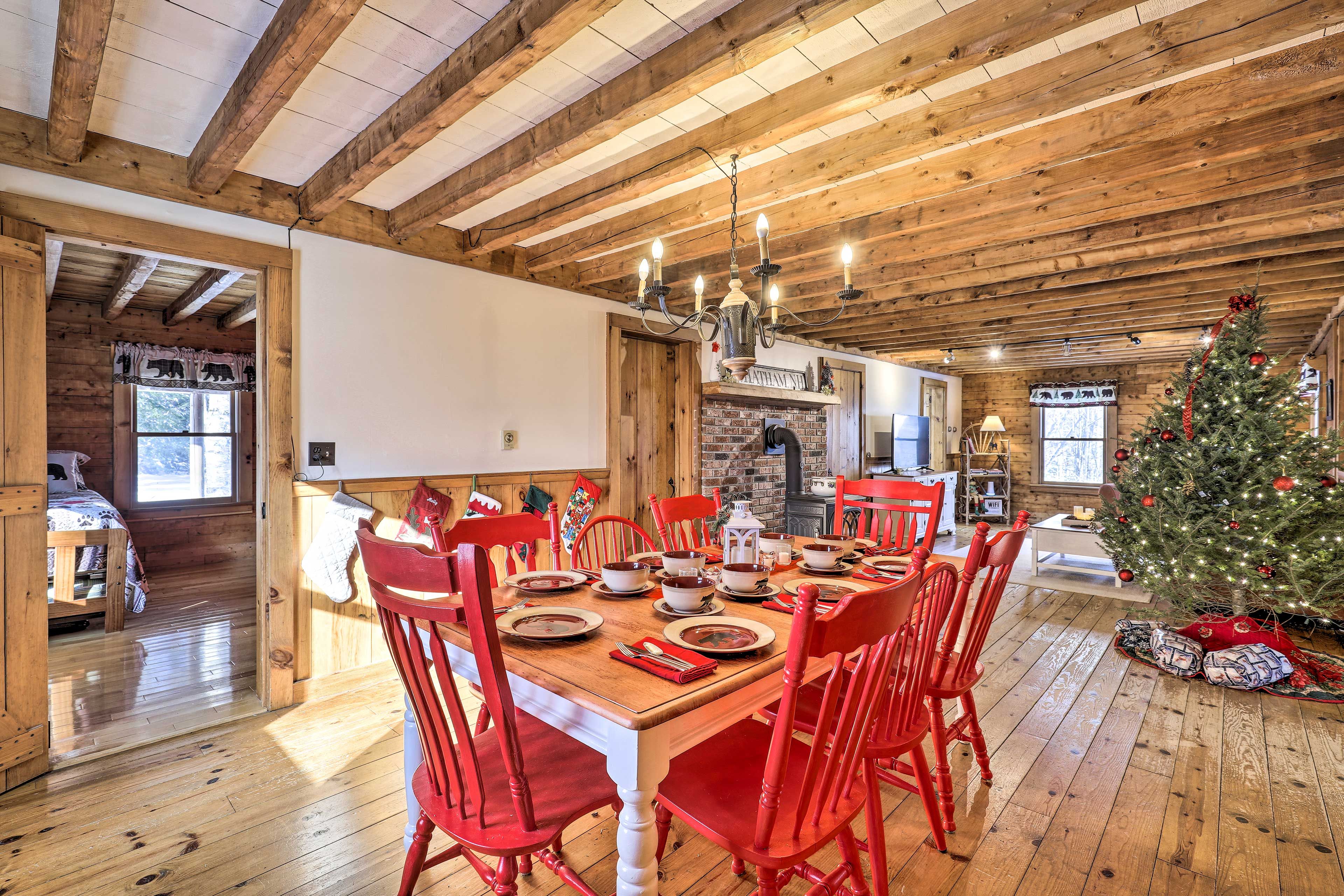 Dining Area | Firewood Provided