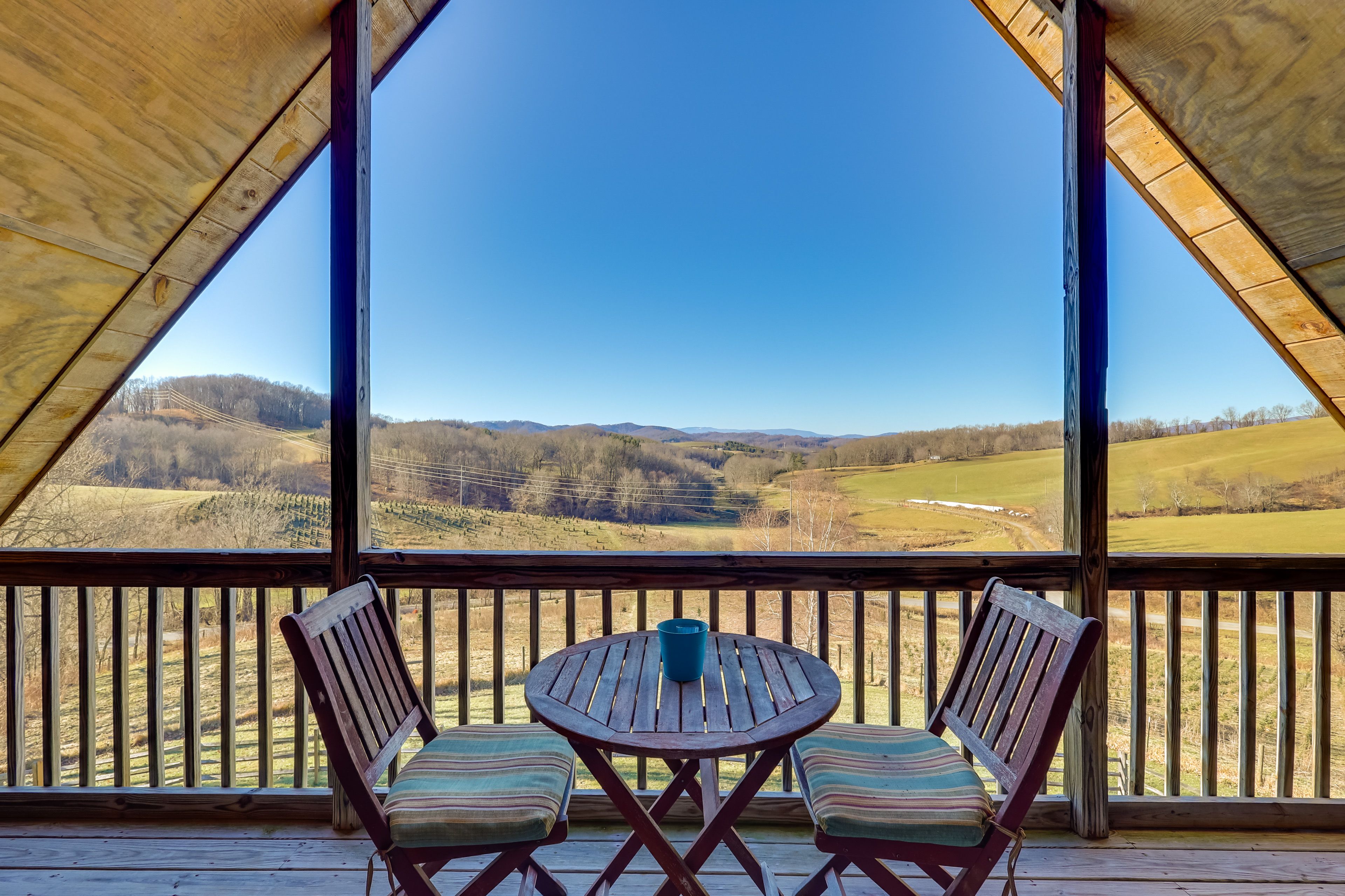 Upper Deck | Mountain Views