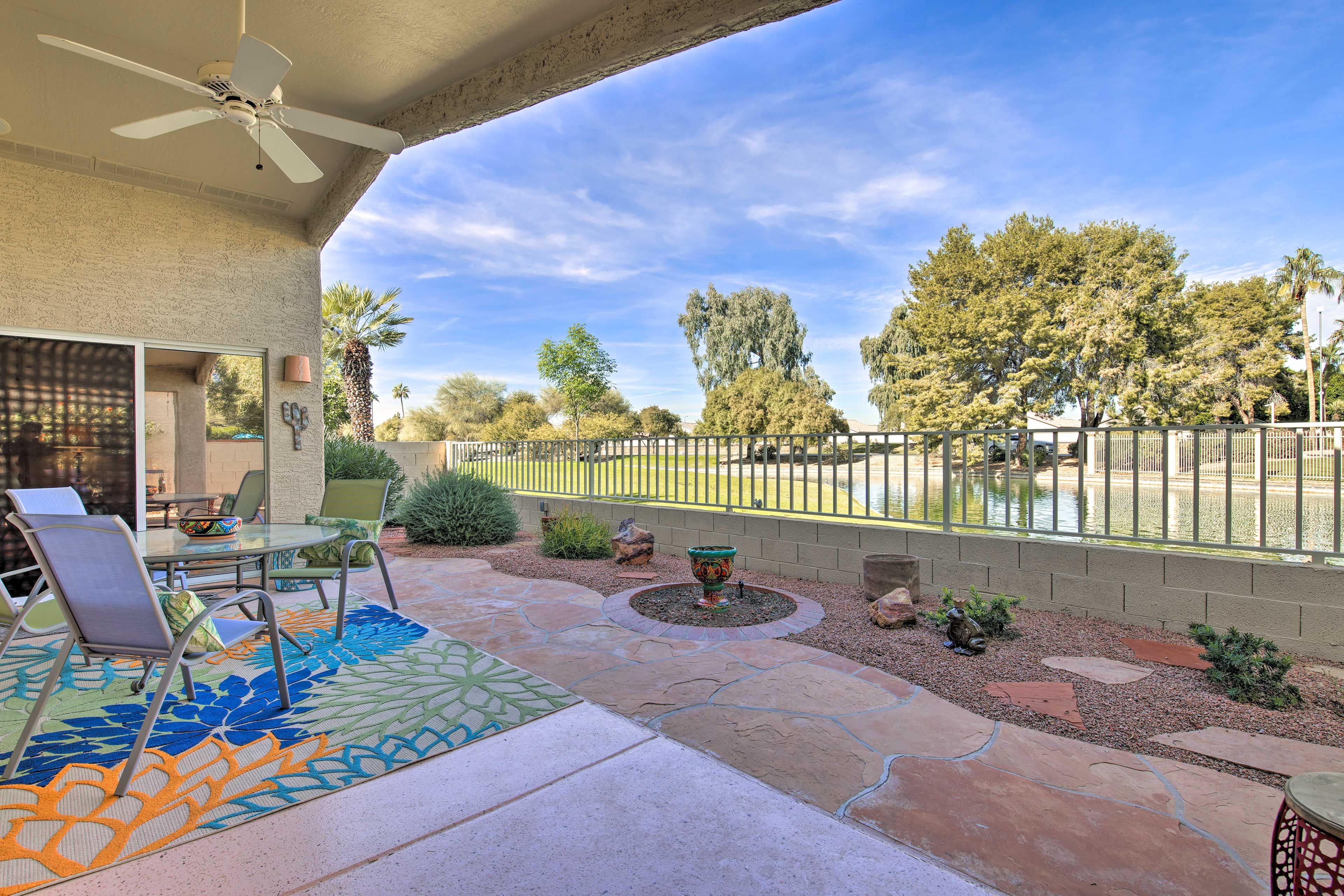 House Exterior | Furnished Patio