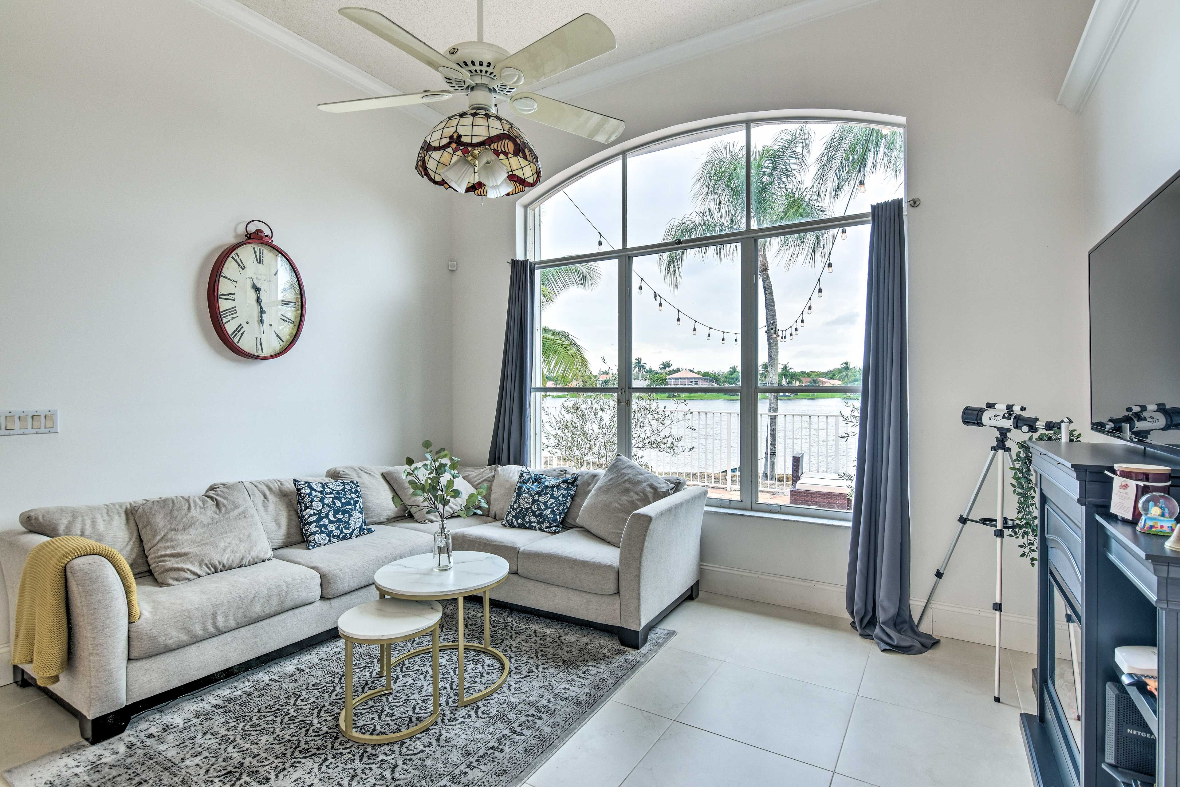 Living Room | Books | Board Games | Telescope
