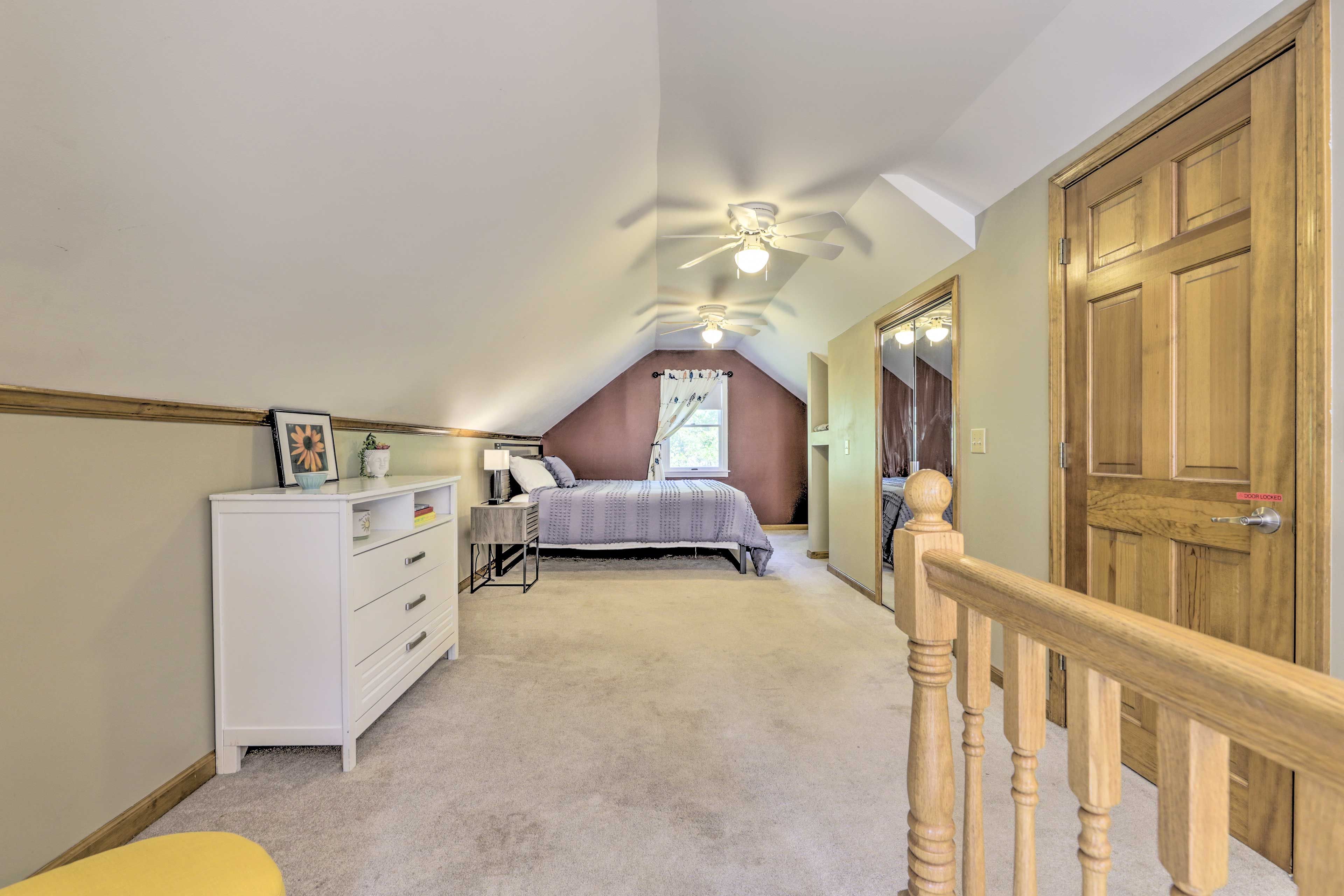 Bedroom 3 | Upper Level | King Bed