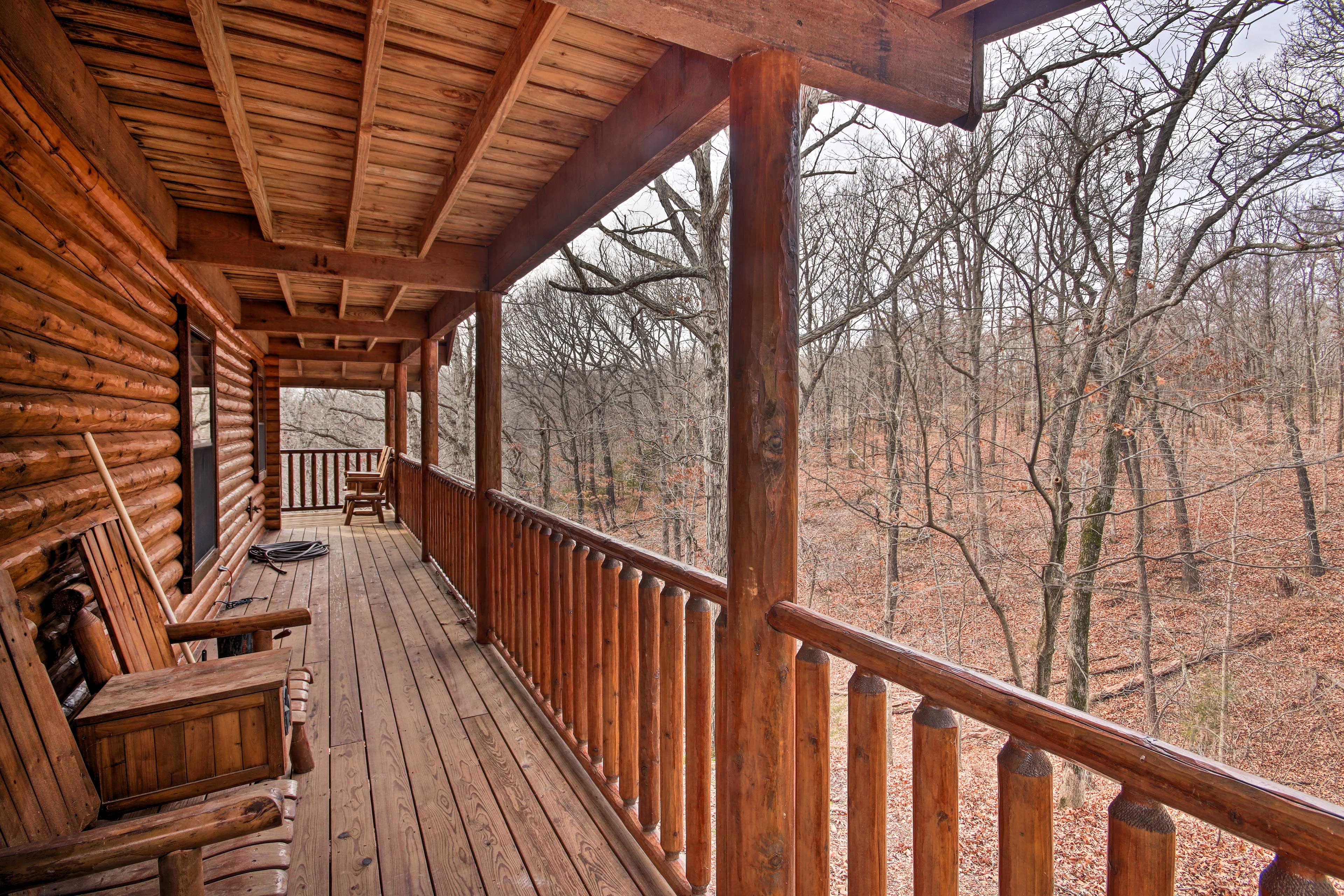 Covered Wraparound Porch
