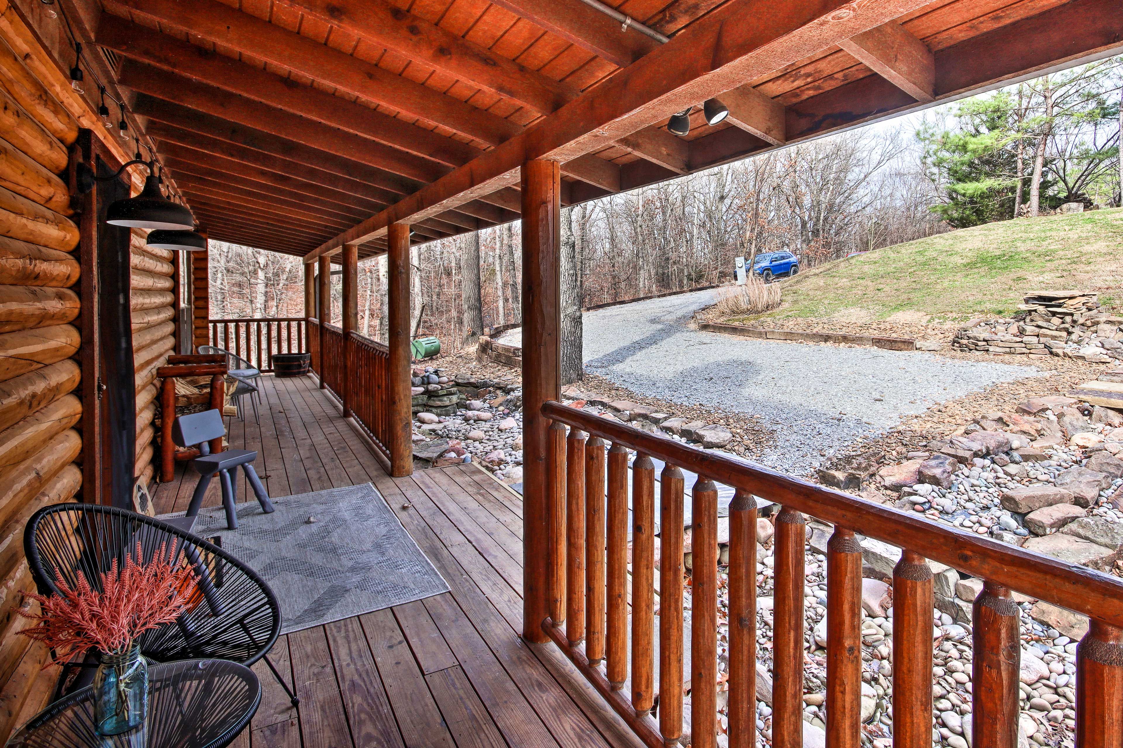 Covered Wraparound Porch