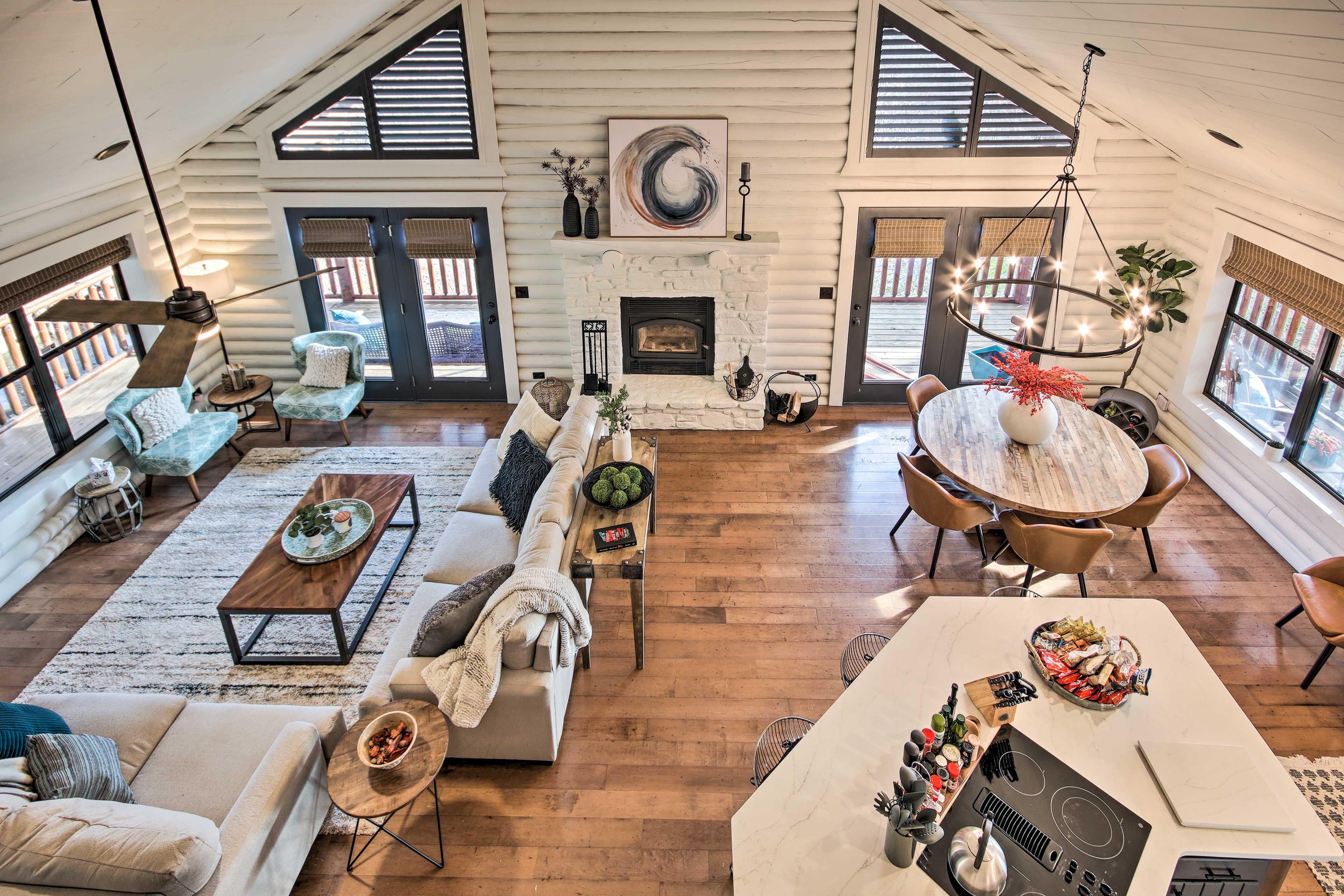 Living Room | Central Heating & A/C