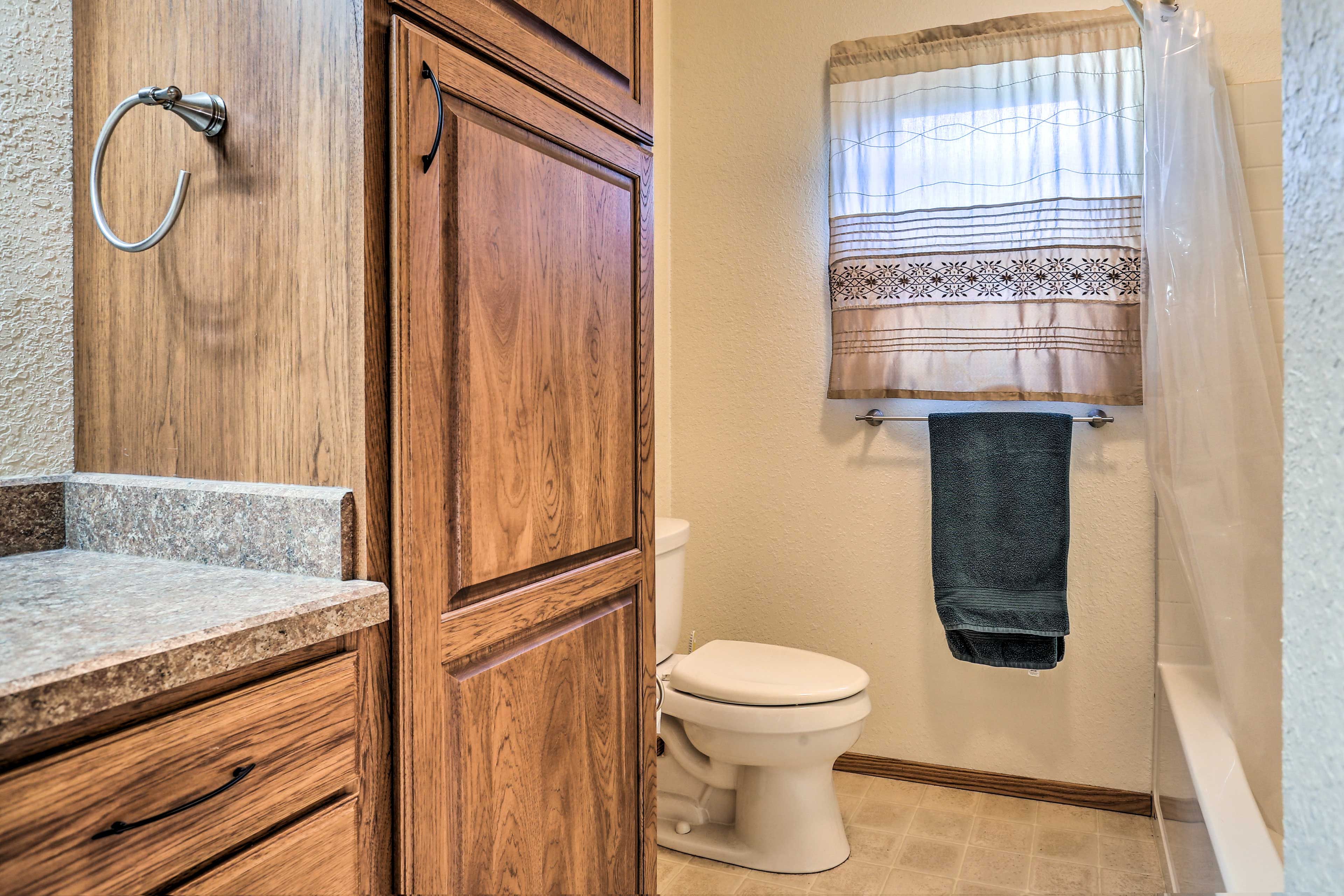 Full Bathroom | Main Level | Accessible-Height Toilet