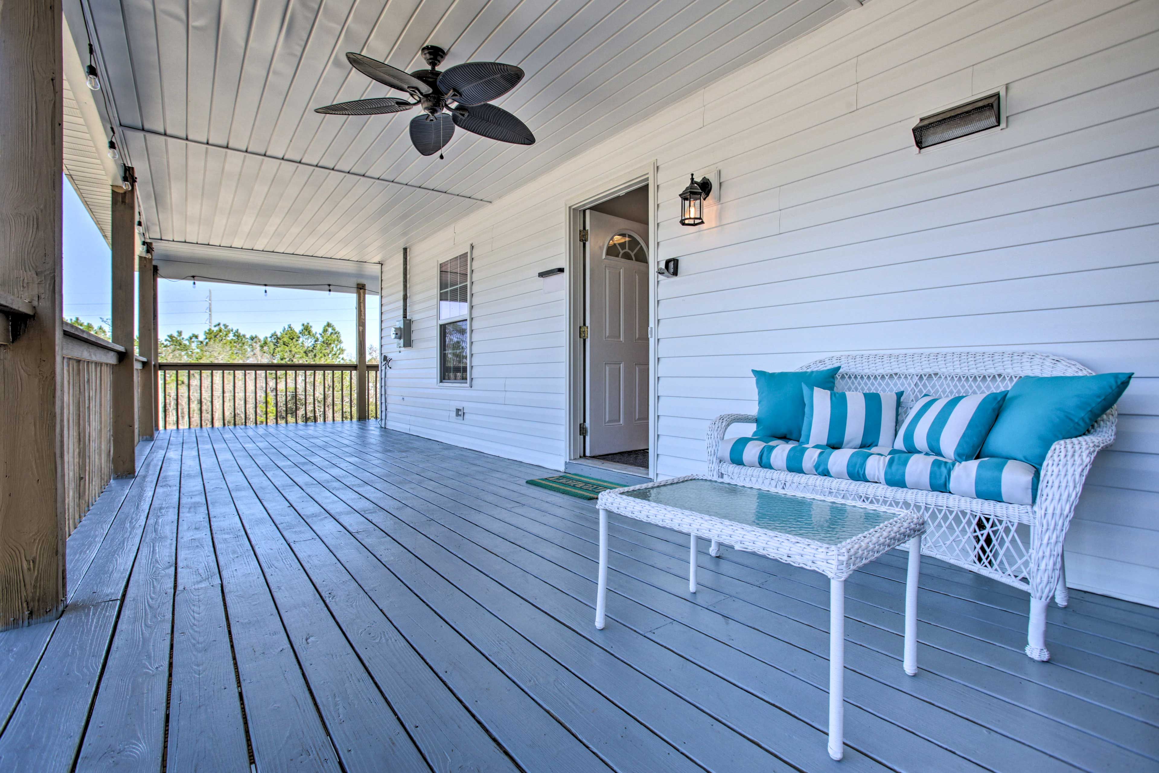 Deck | Keyless Entry | Shared Amenities