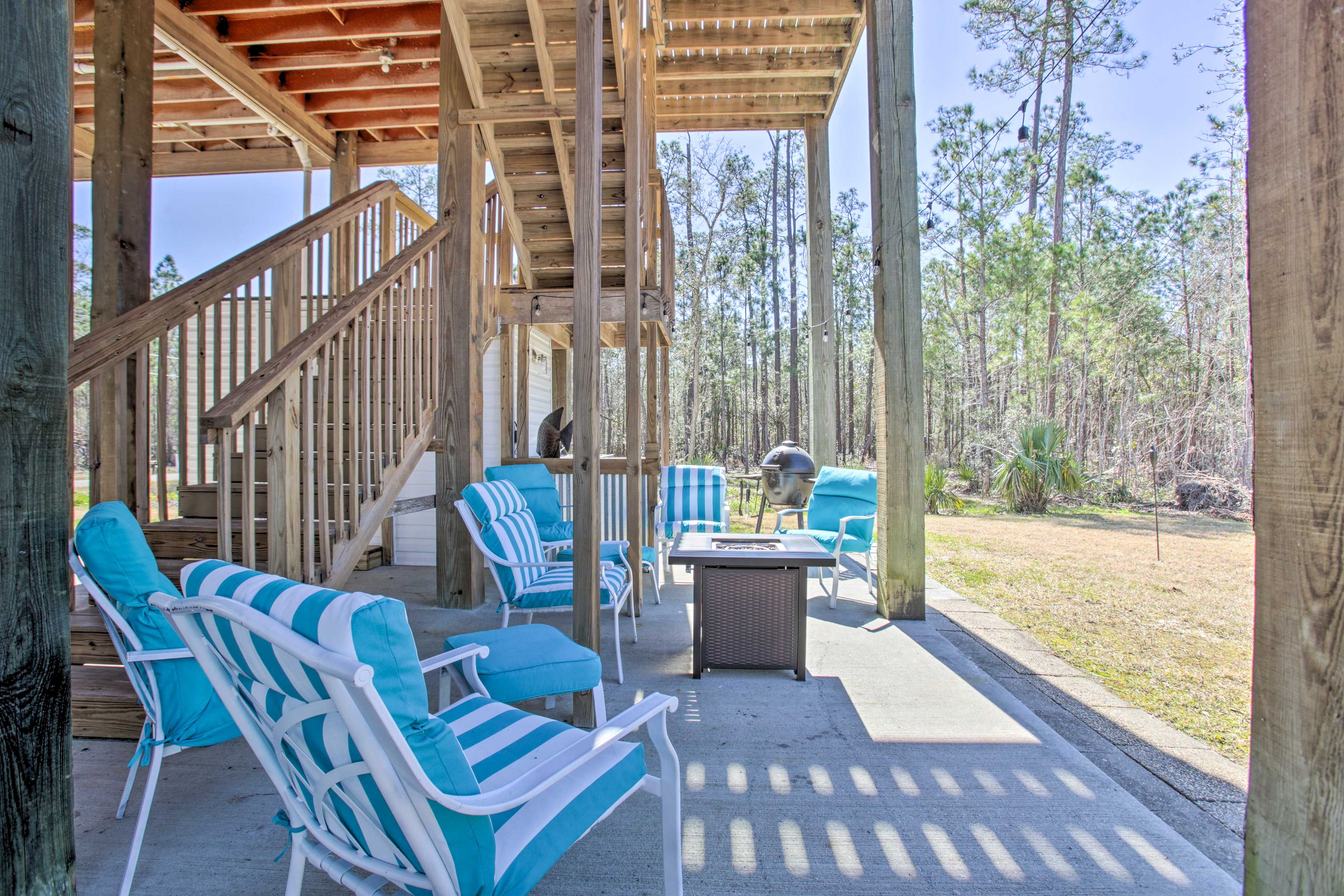 Bay St. Louis Vacation Rental | 4BR | 2BA | 1,680 Sq Ft | Stairs Required