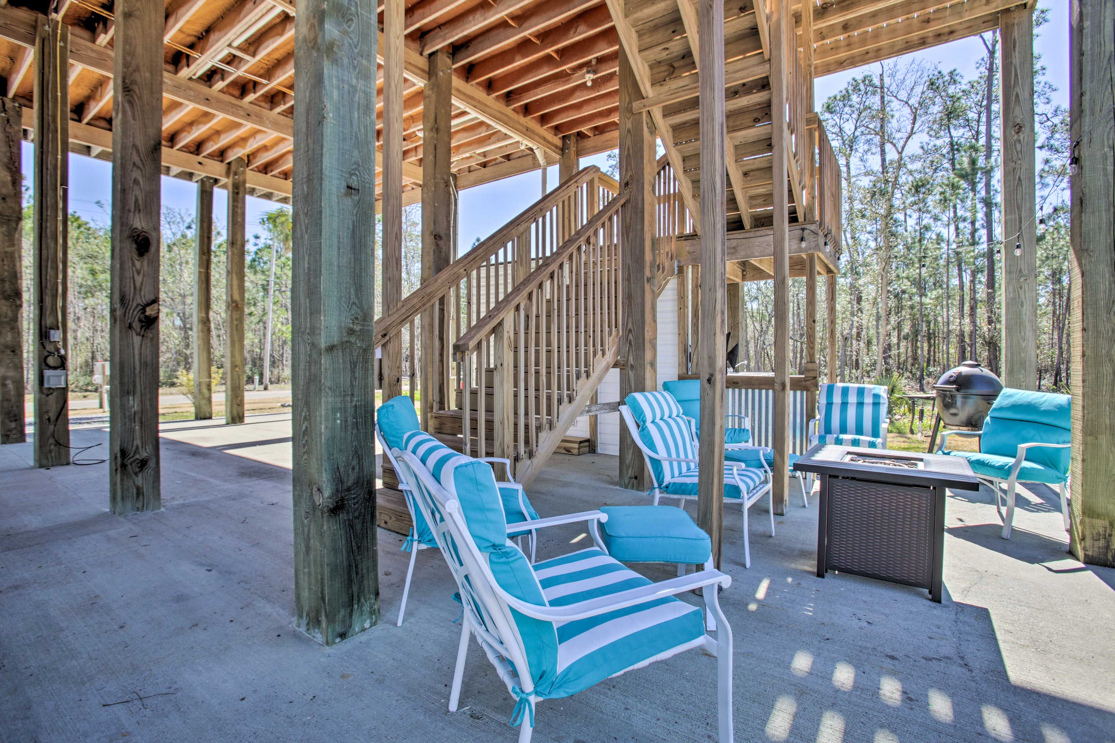 Furnished Patio | Fire Pit | Gas Grill