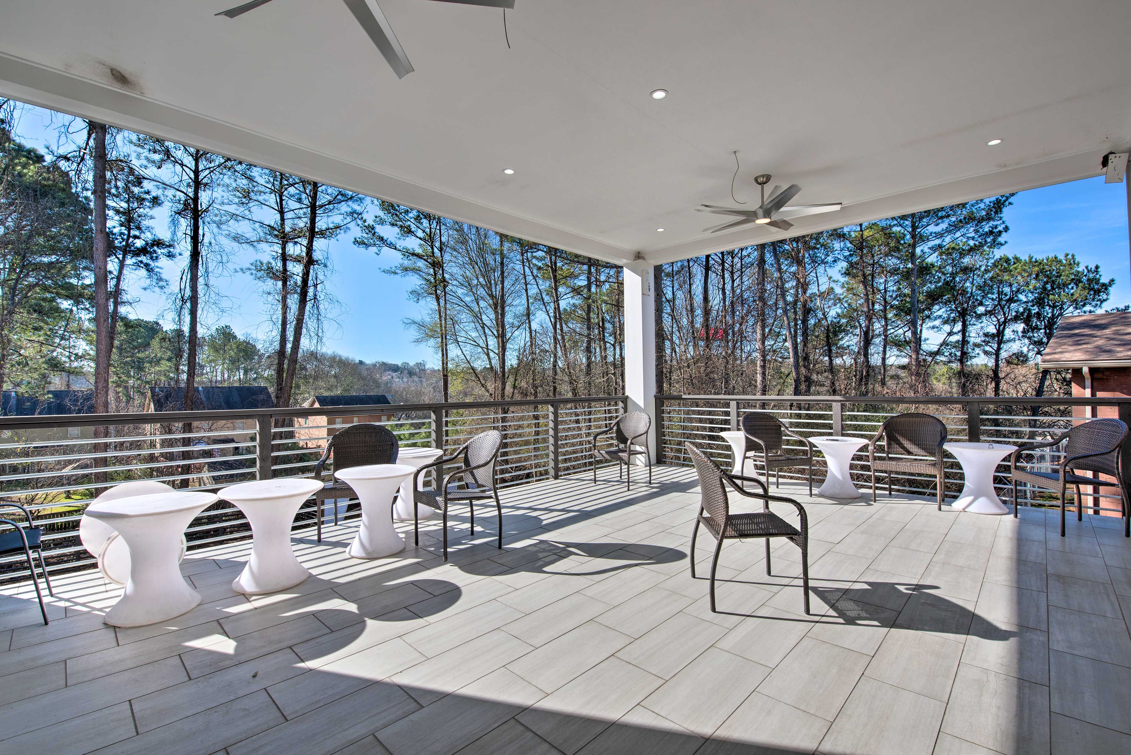 House Exterior | Covered Balcony
