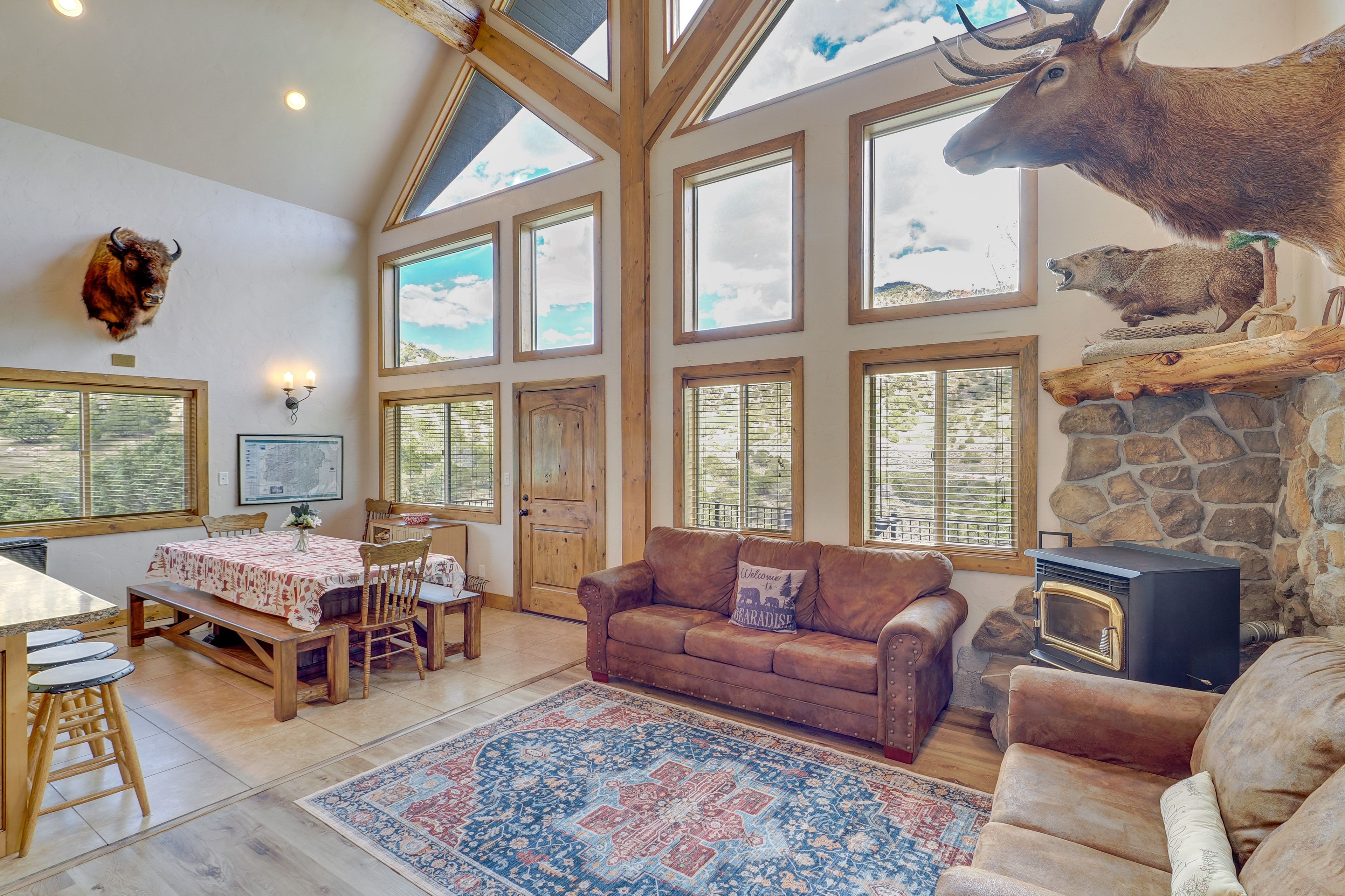 Living Room | Free WiFi | Wood-Burning Stove