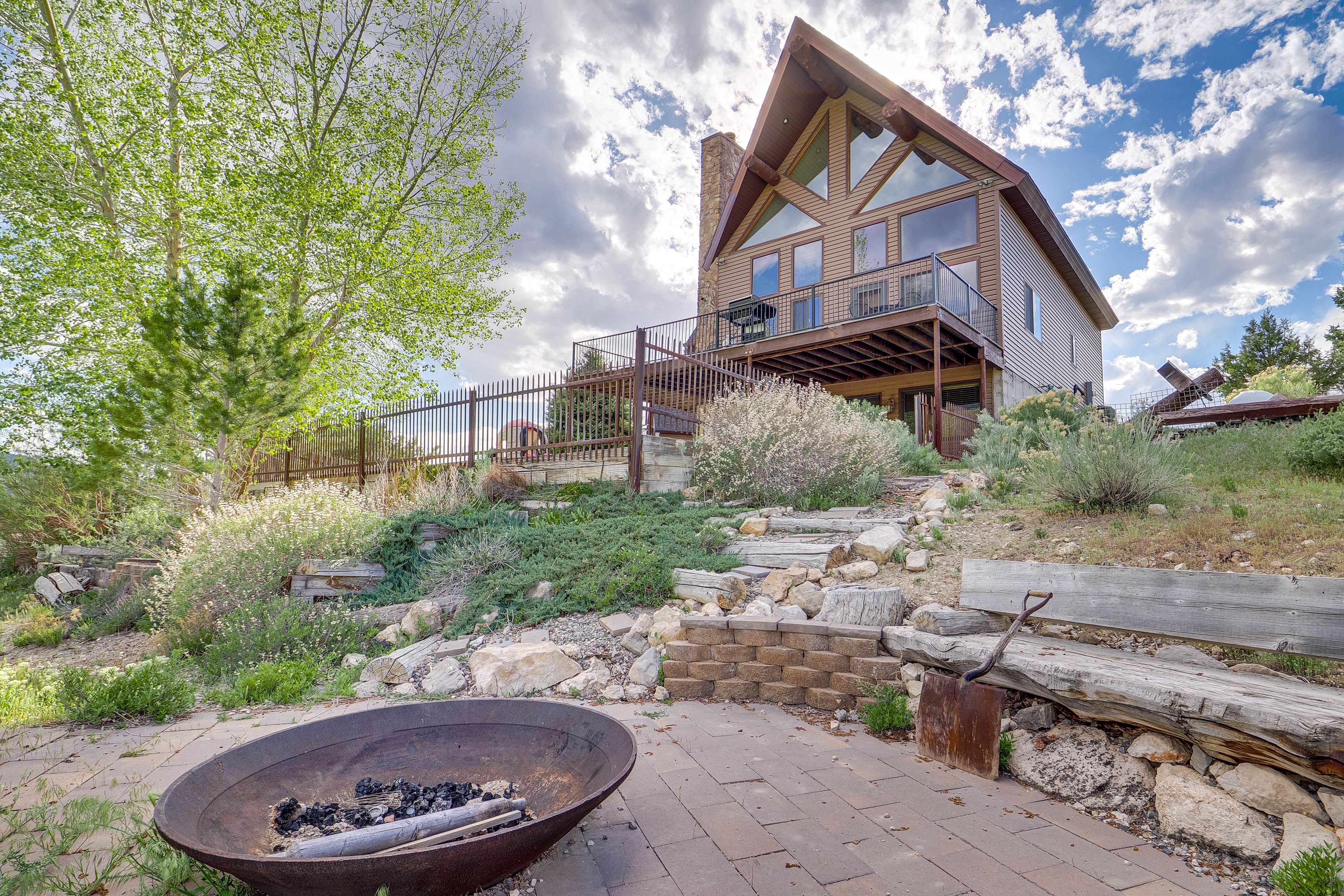 Lower Patio | Fire Pit