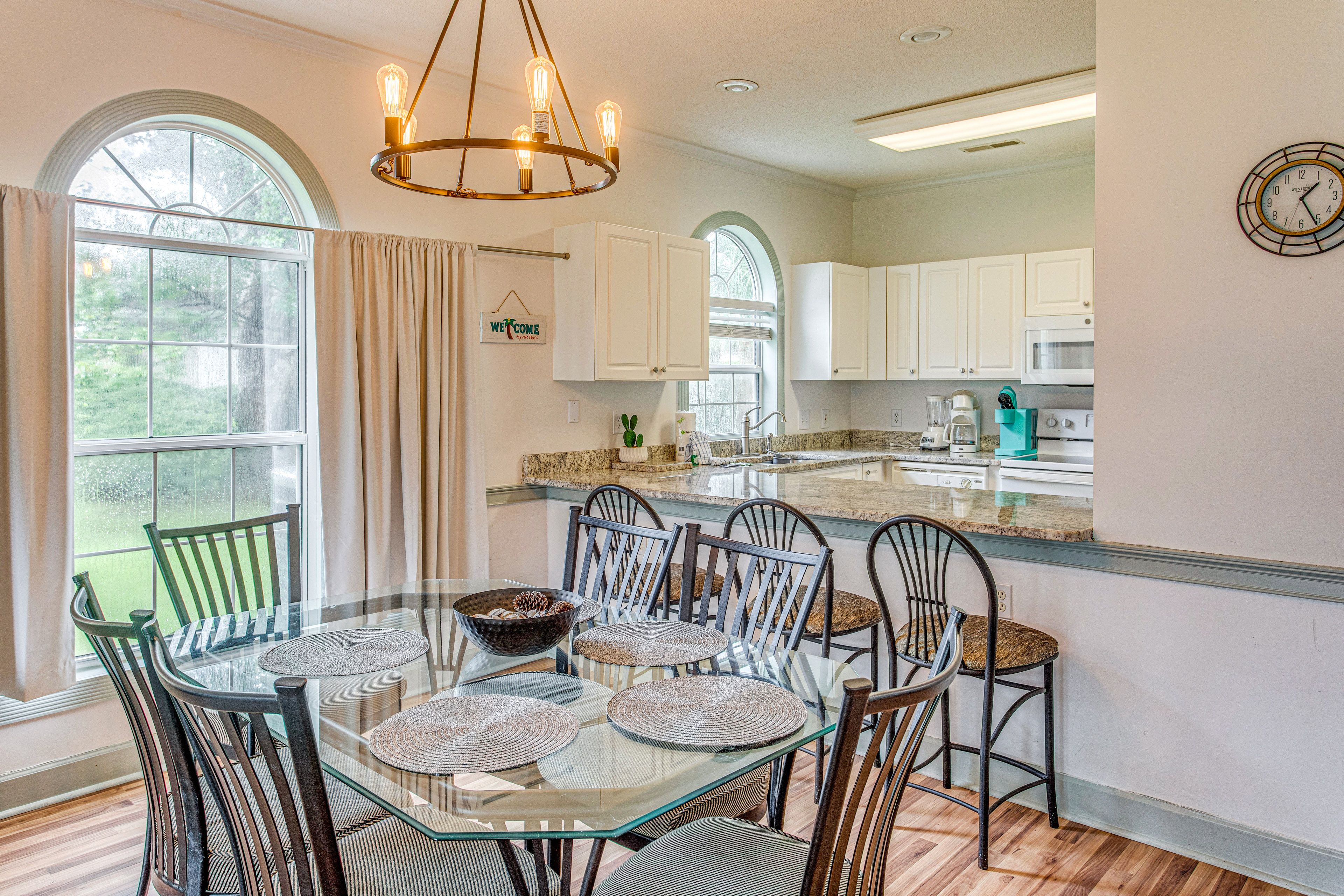 Dining Area & Kitchen | Central Heating & A/C