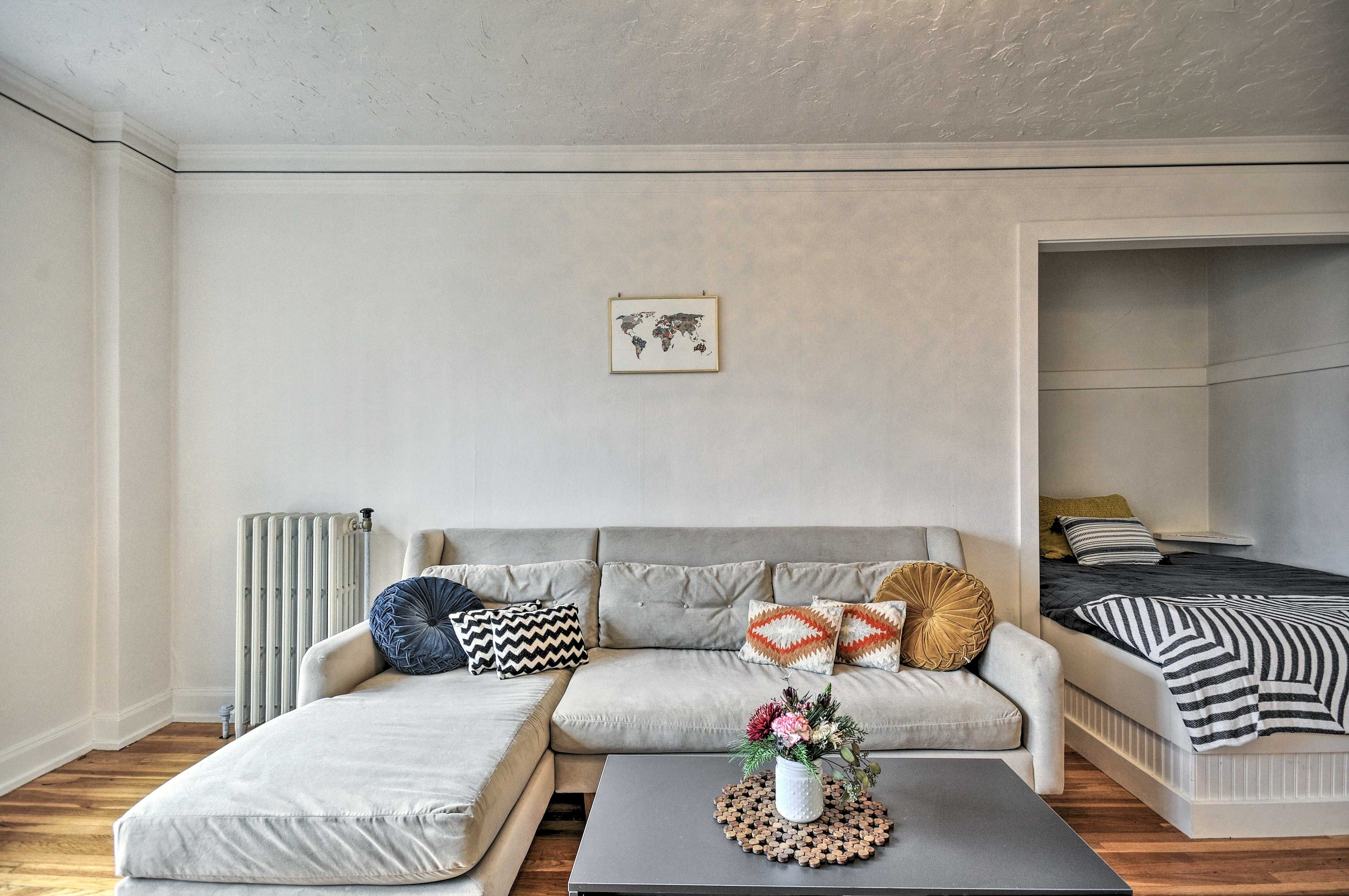Living Area | Downtown Views