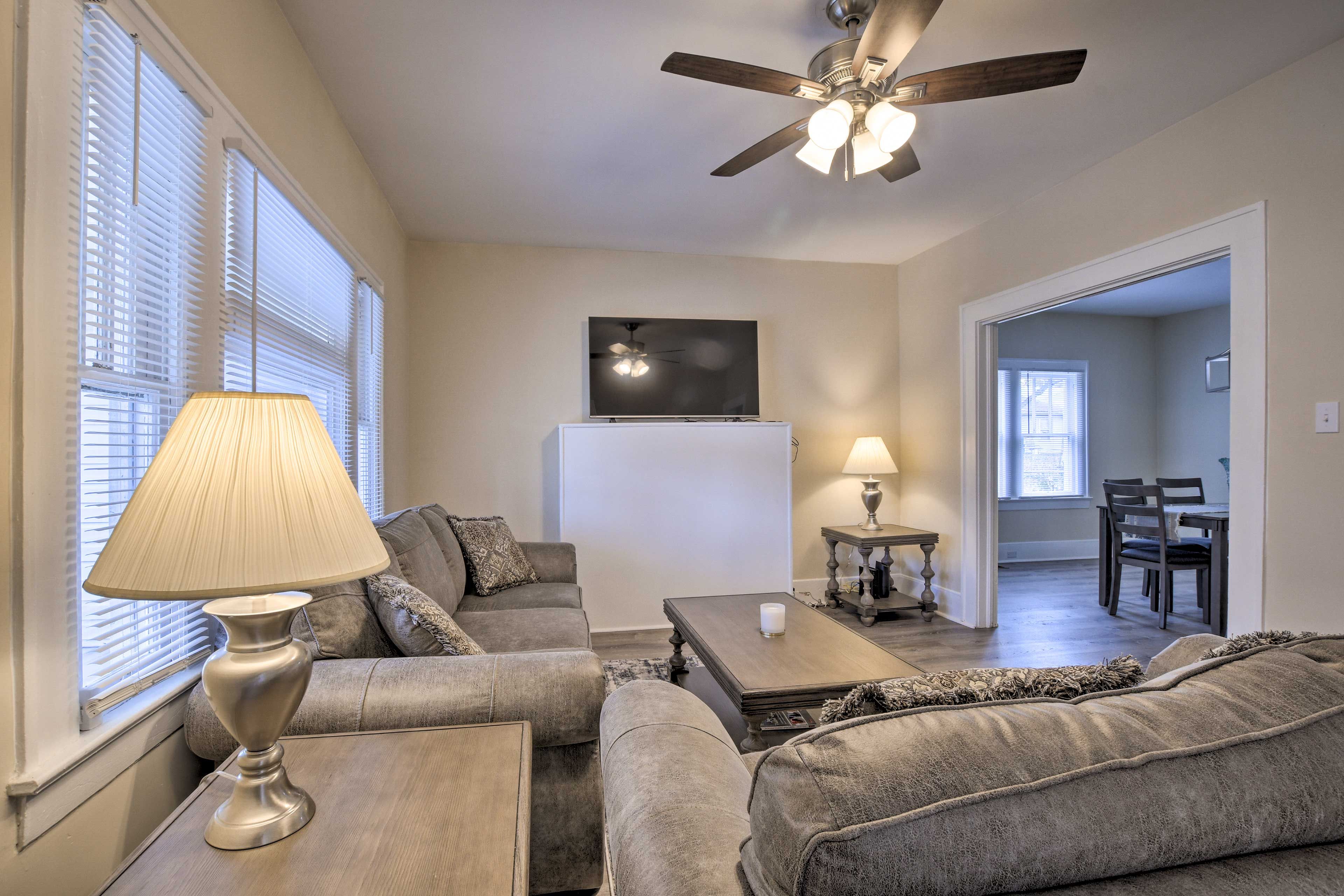 High Point Vacation Rental | 3BR | 2BA | Stairs Required | 1,534 Sq Ft