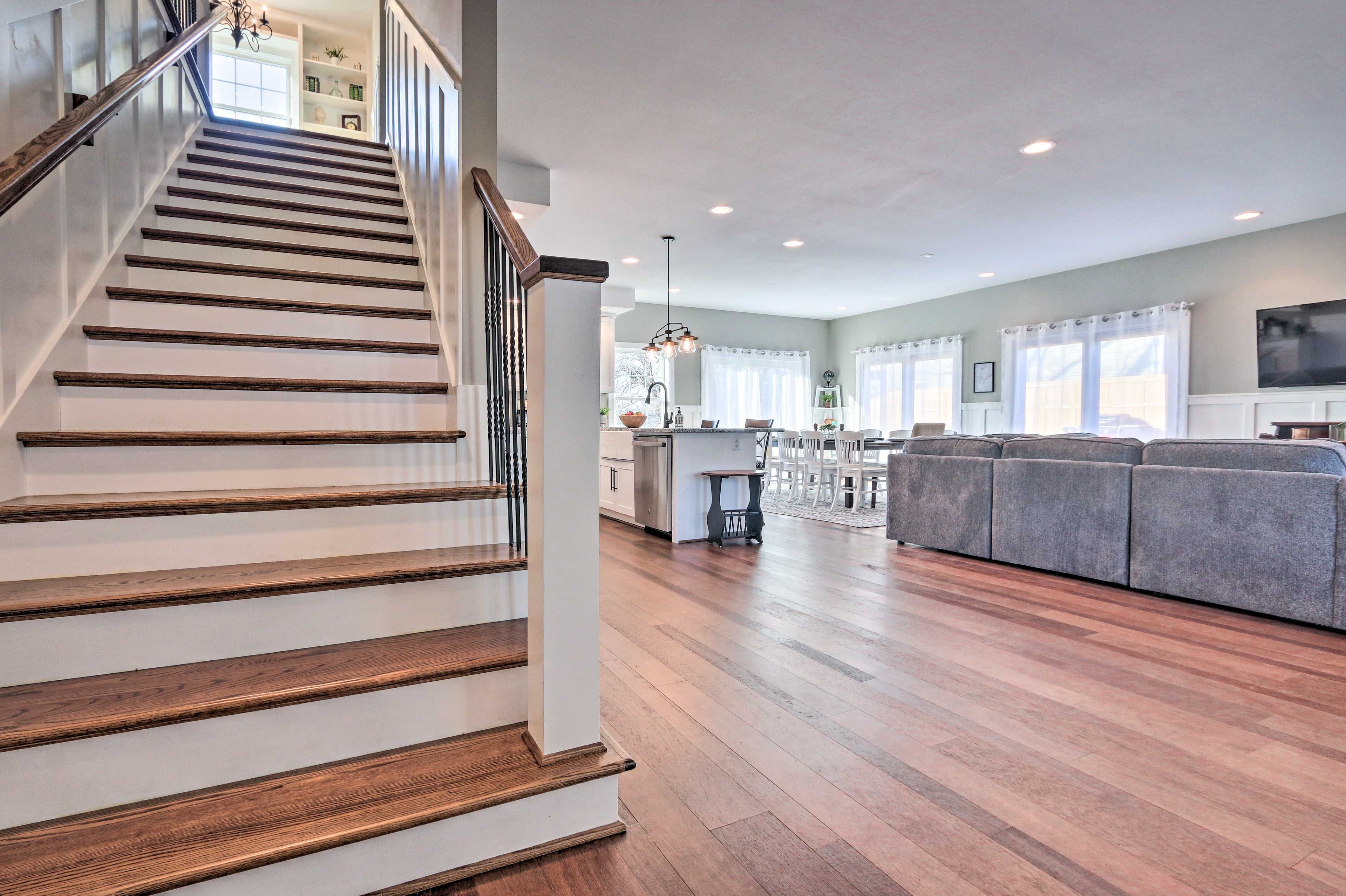 Open Concept Living Area