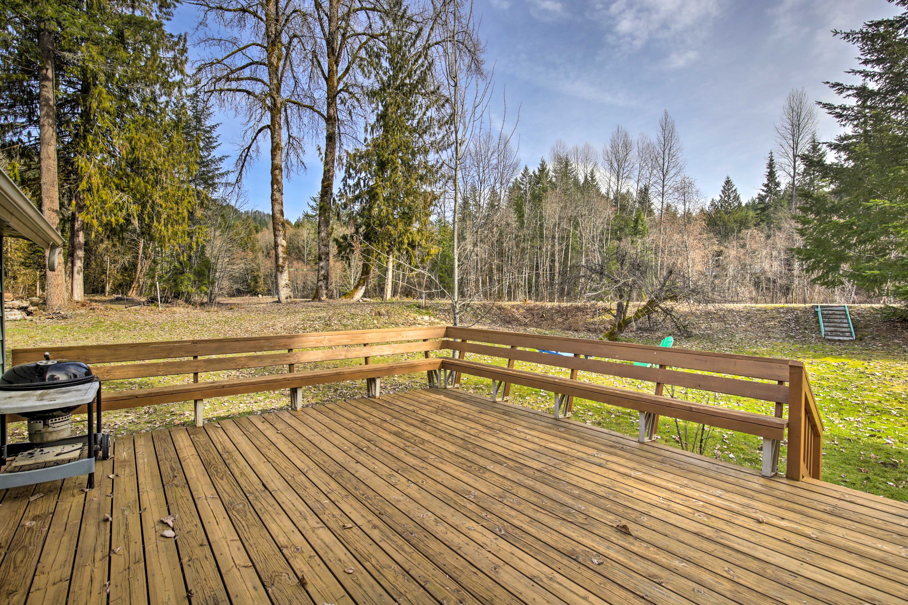 Back Deck | Charcoal Grill