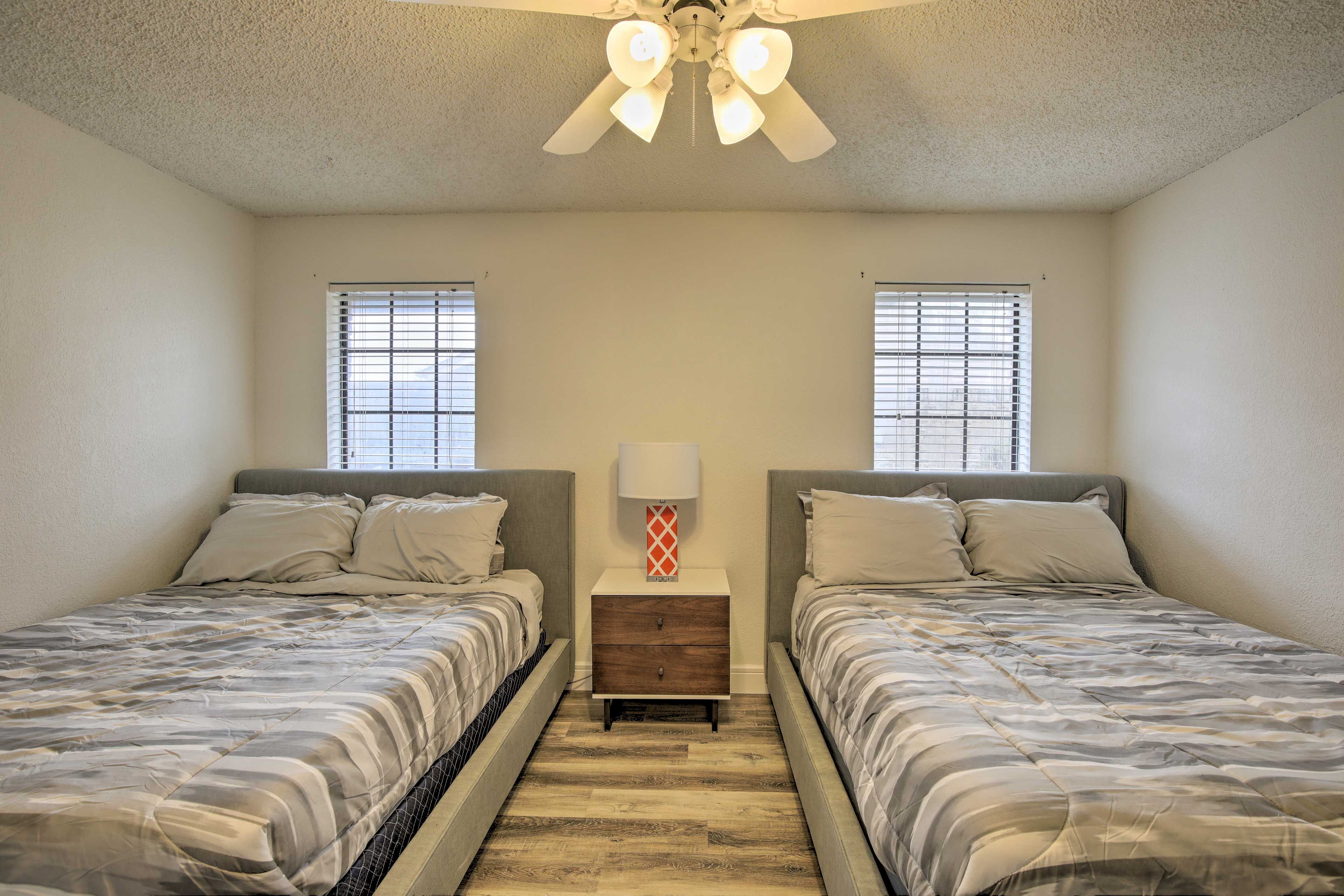 Bedroom 3 | 1st Floor | 2 Queen Beds