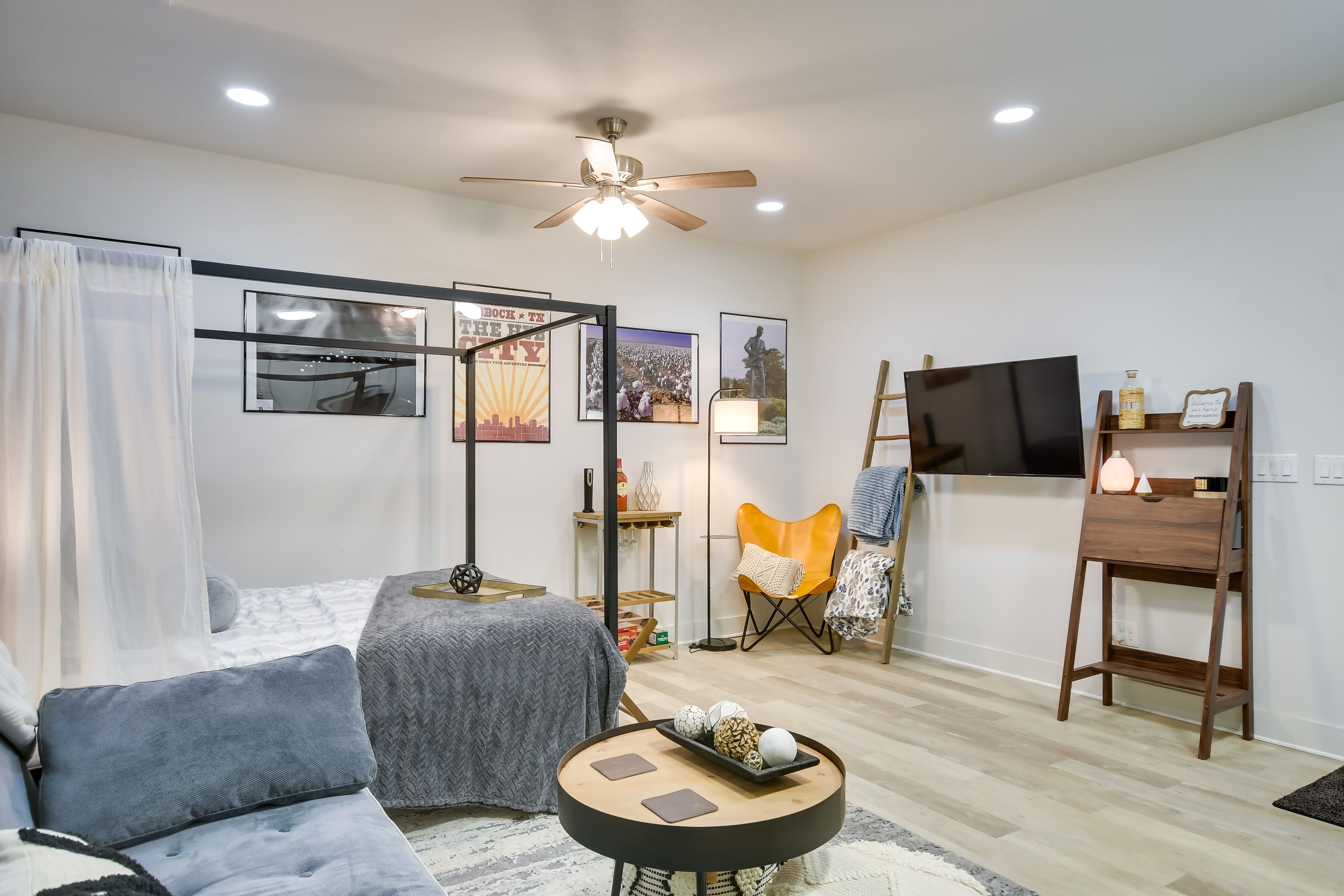 Lubbock Vacation Rental | Studio | 1BA | 420 Sq Ft | Step-Free Access