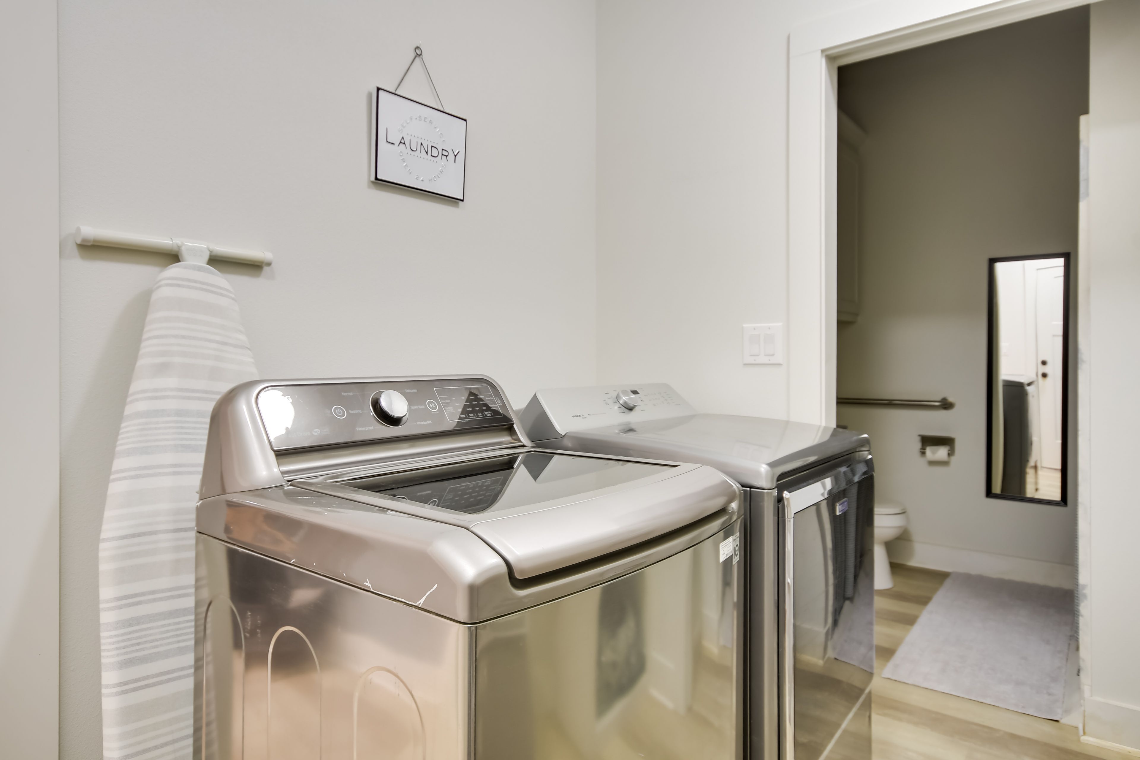 Walk-In Closet w/ Laundry