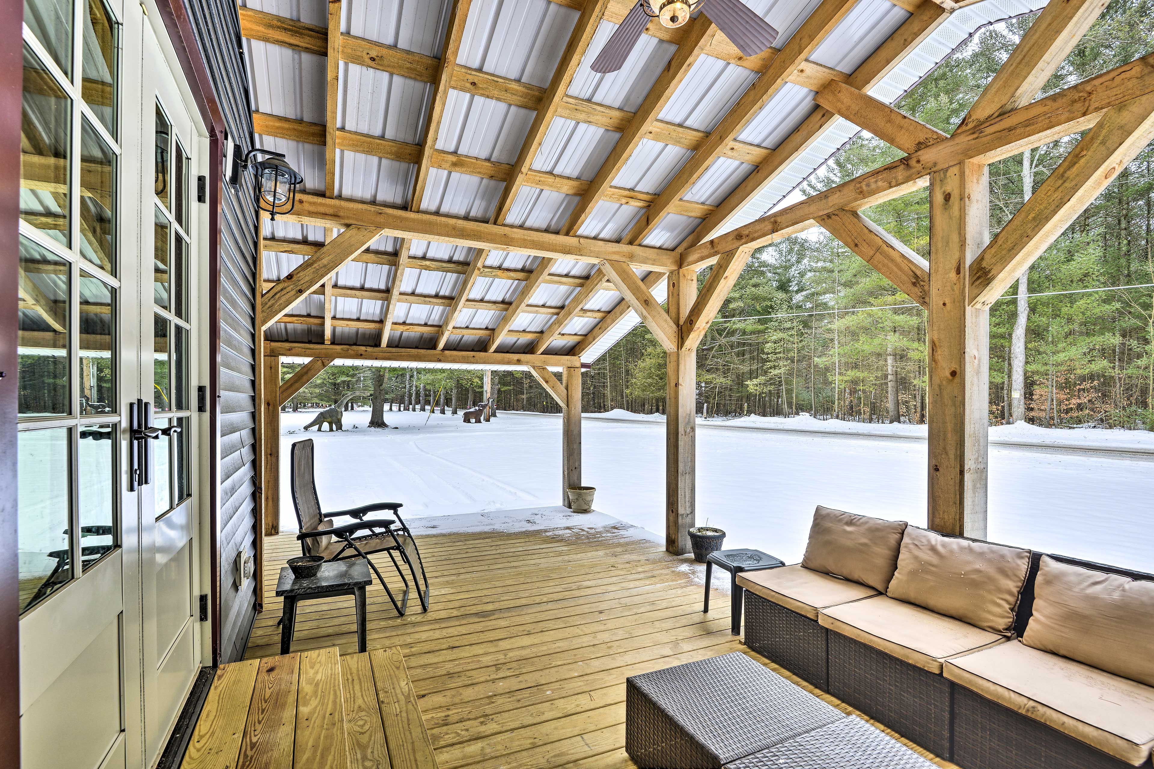 Private Deck | Outdoor Couches