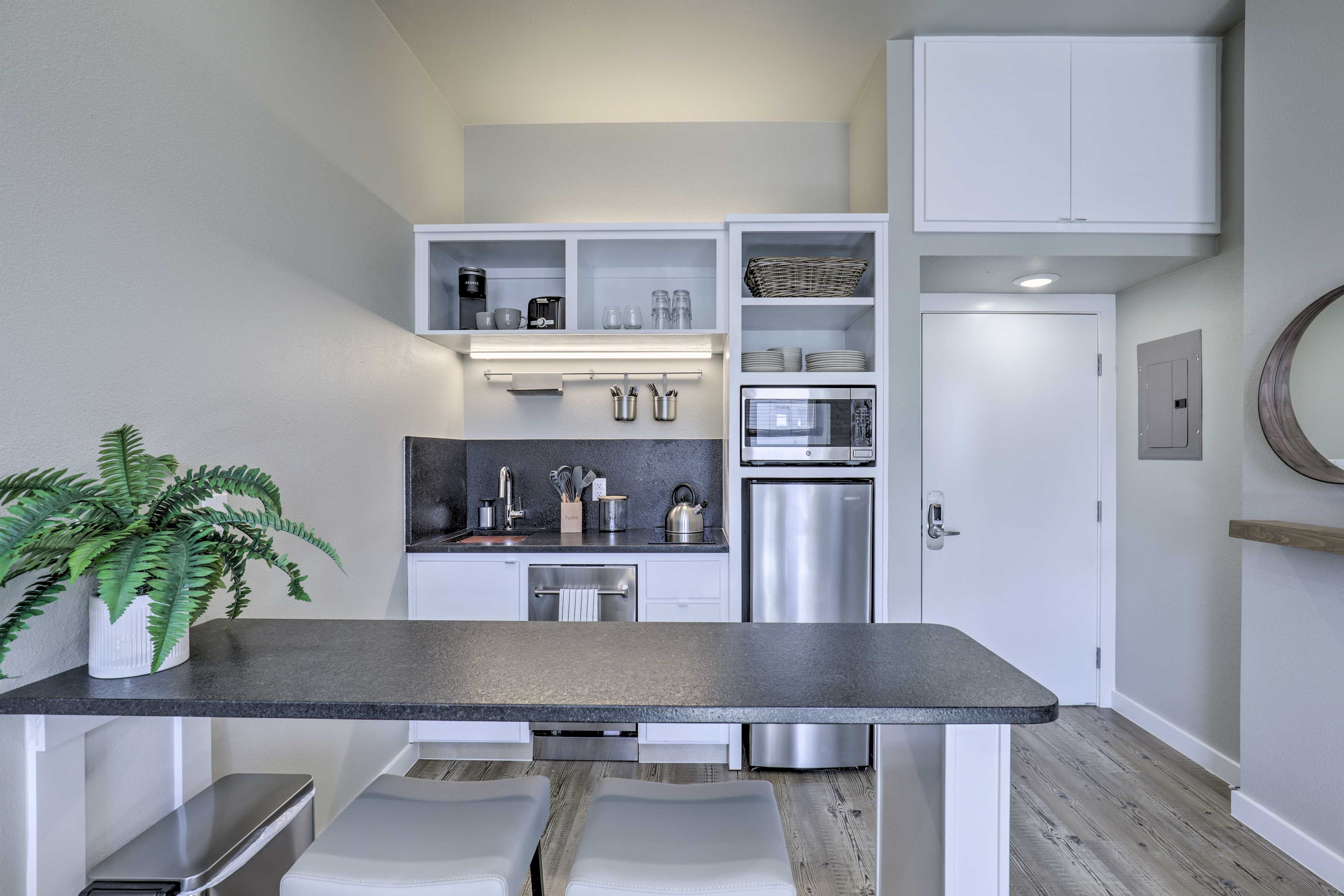 Kitchenette | Fully Equipped | Keurig Coffee Maker