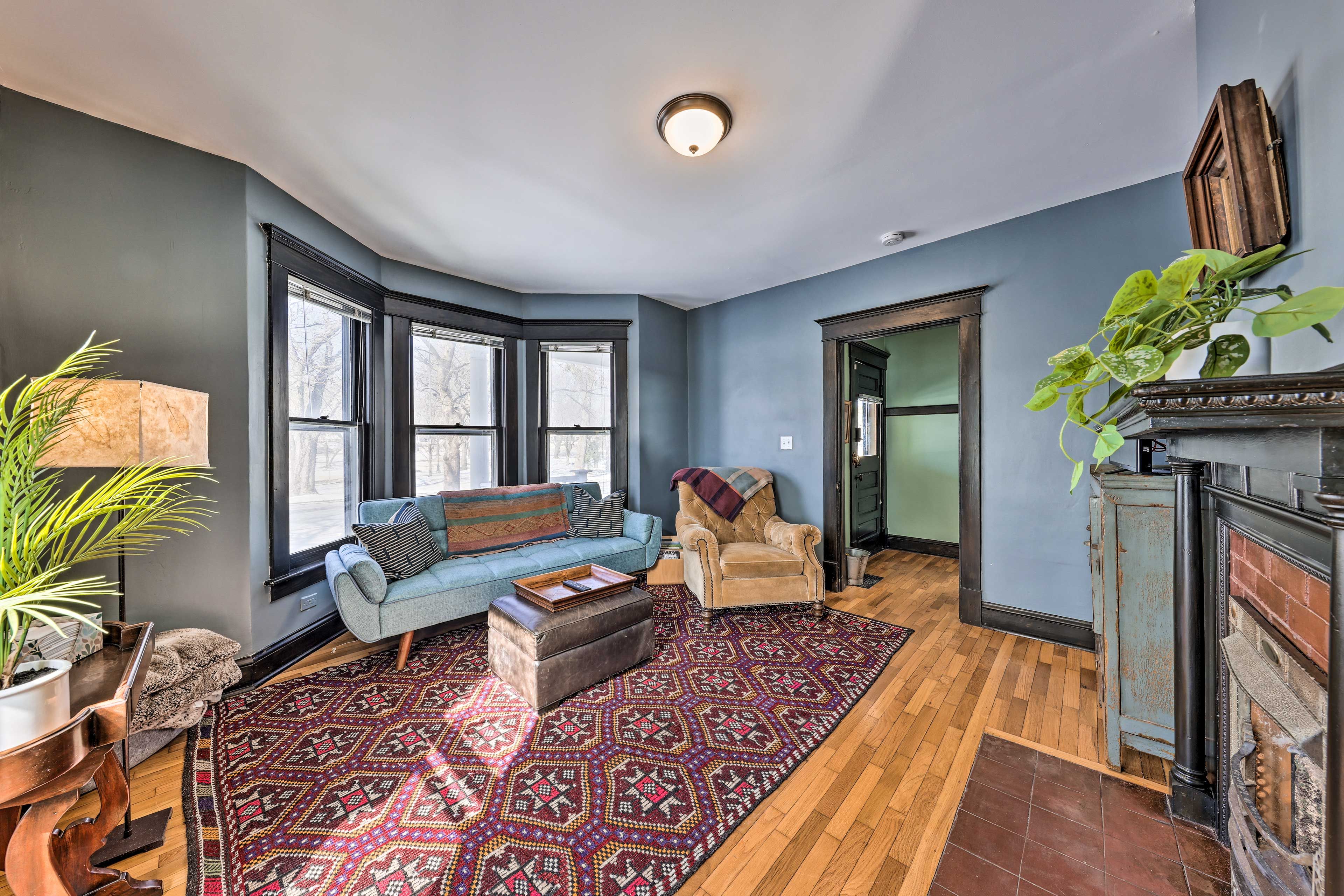 Lawrence Vacation Rental | 3BR | 1.5BA | Stairs Required | 1,100 Sq Ft