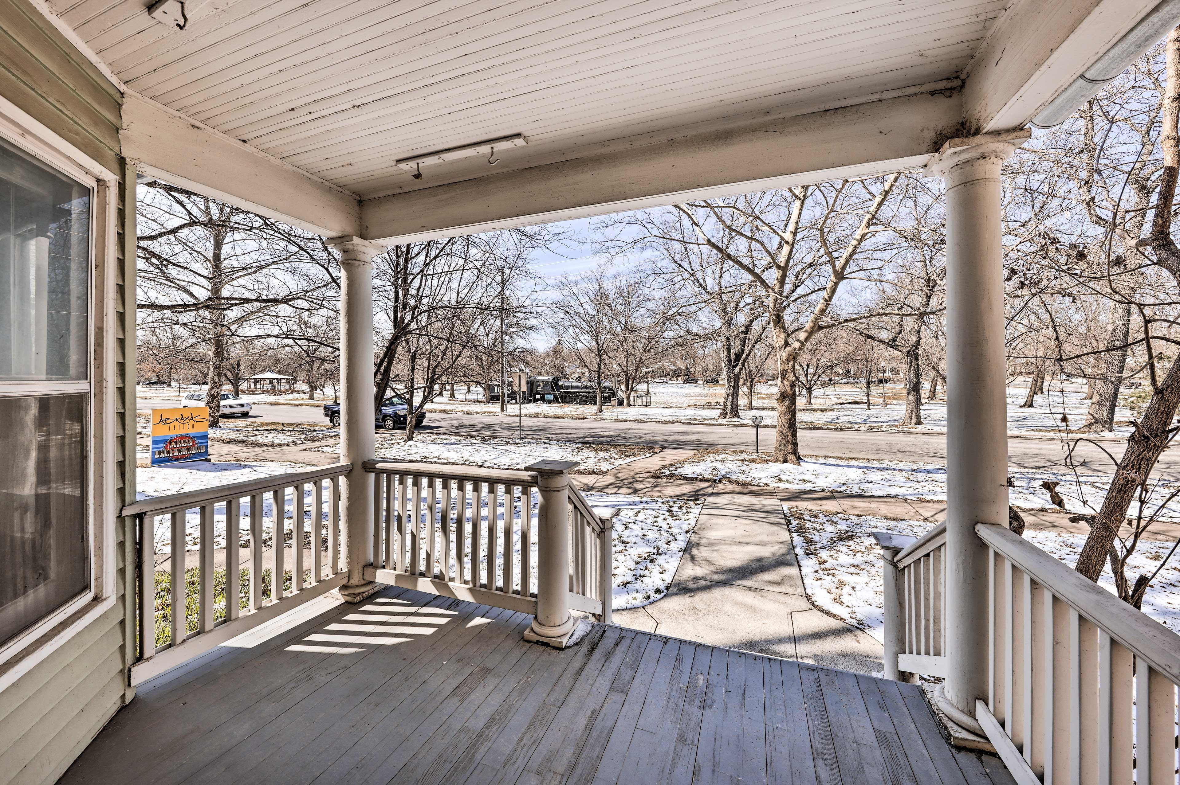 Front Porch | Steps to Enter | Keyless Entry