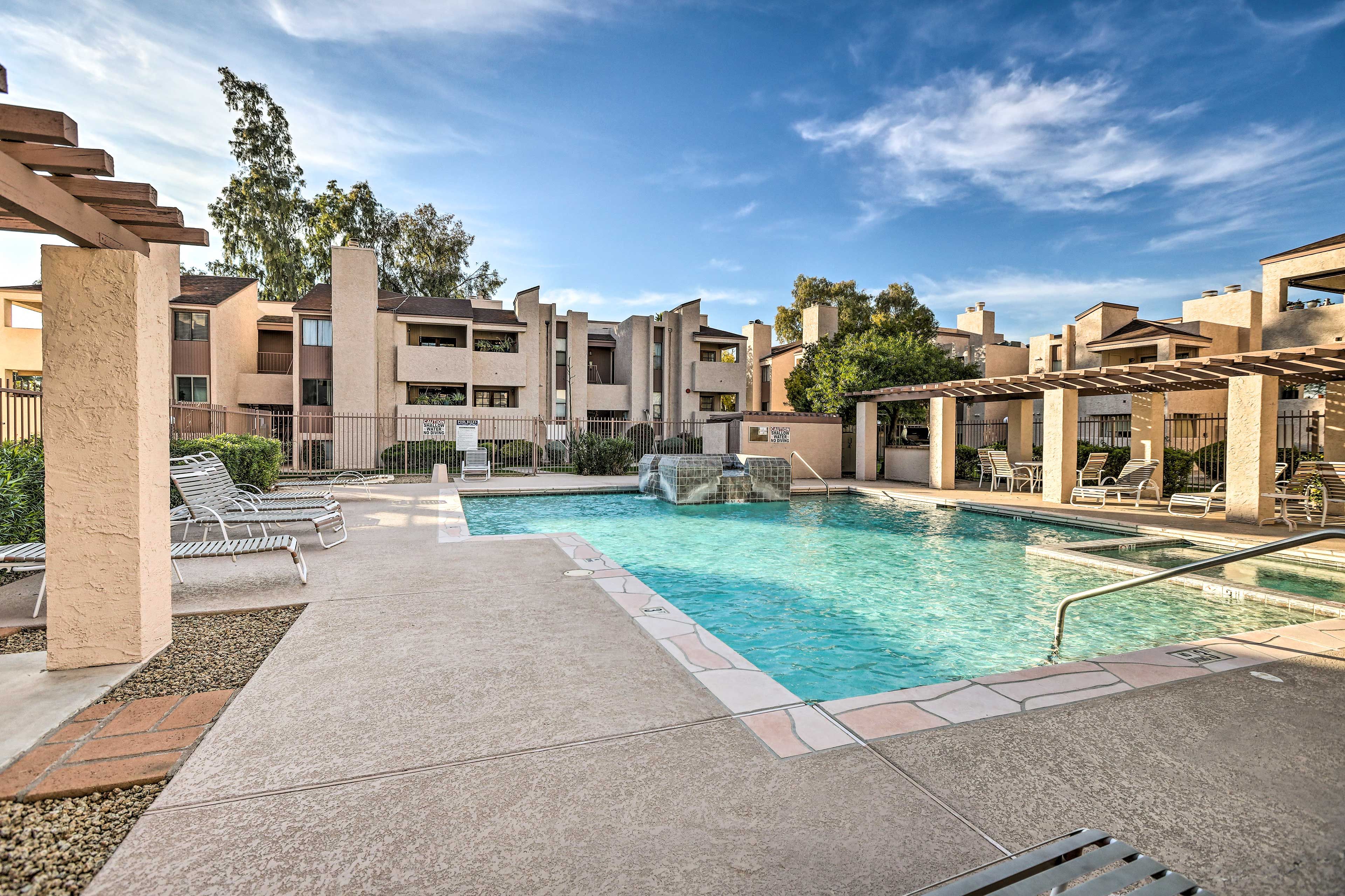 Scottsdale Vacation Rental | 1BR | 1BA | Step-Free Access | 860 Sq Ft