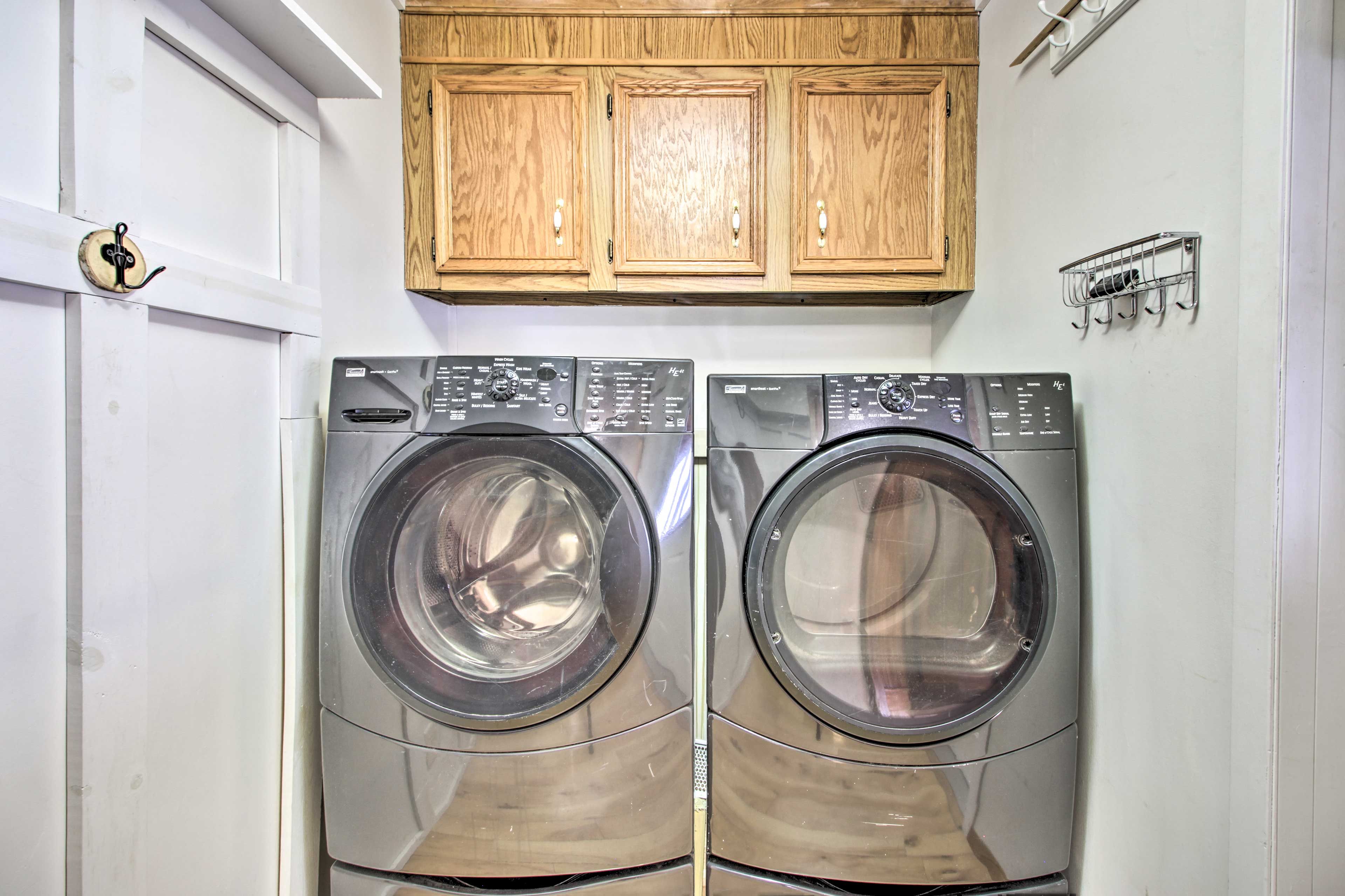 On-Site Laundry | Basement | Laundry Detergent | Iron/Board
