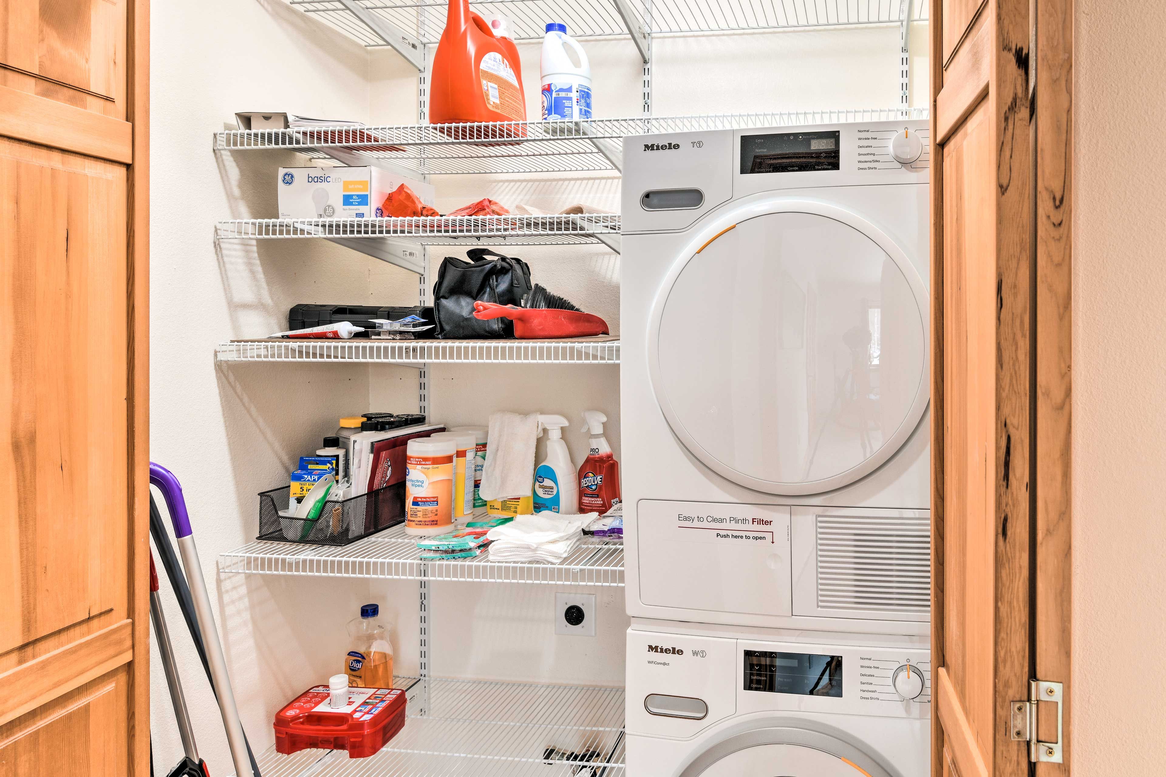 Pantry | Washer + Dryer