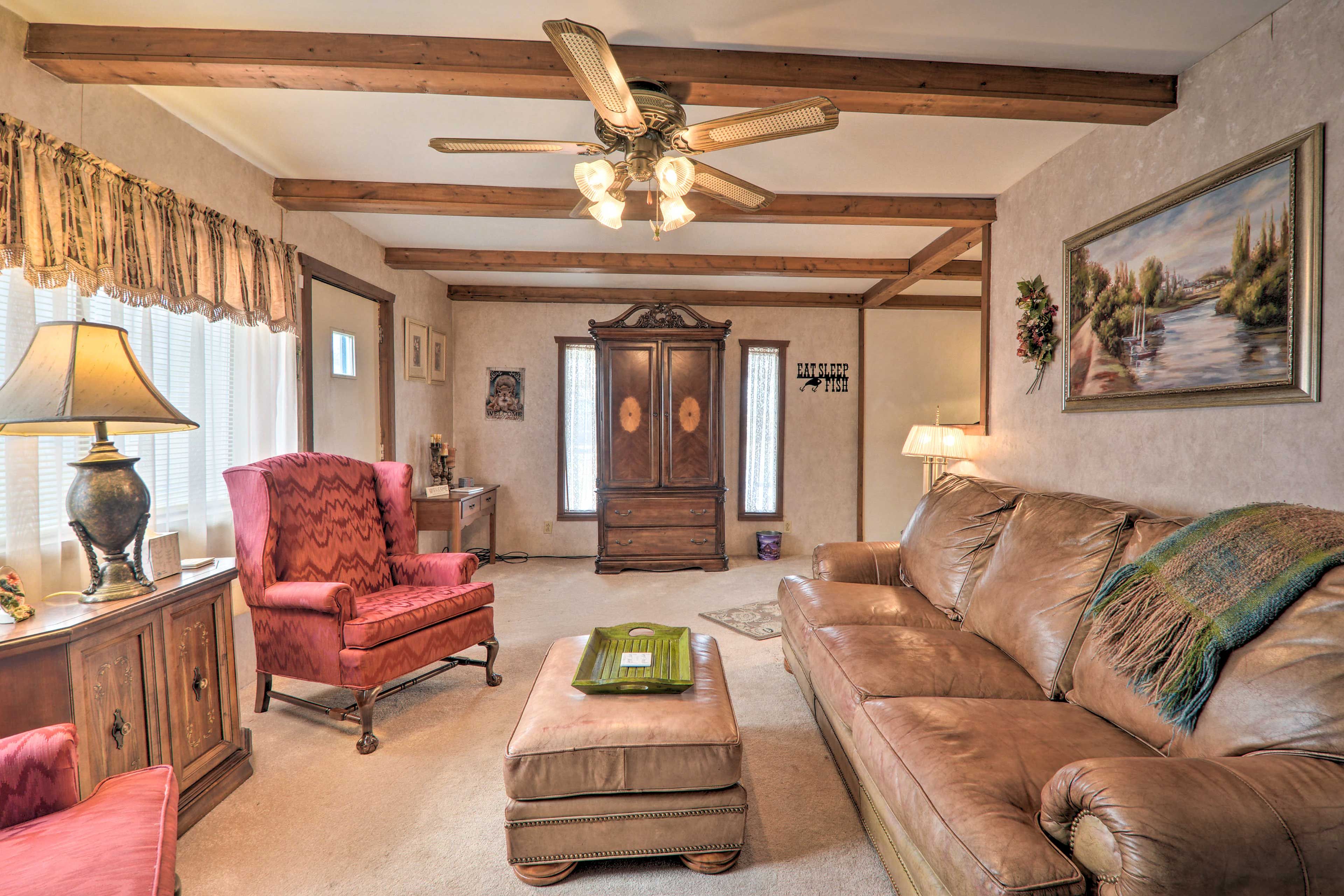 Living Area | Central A/C