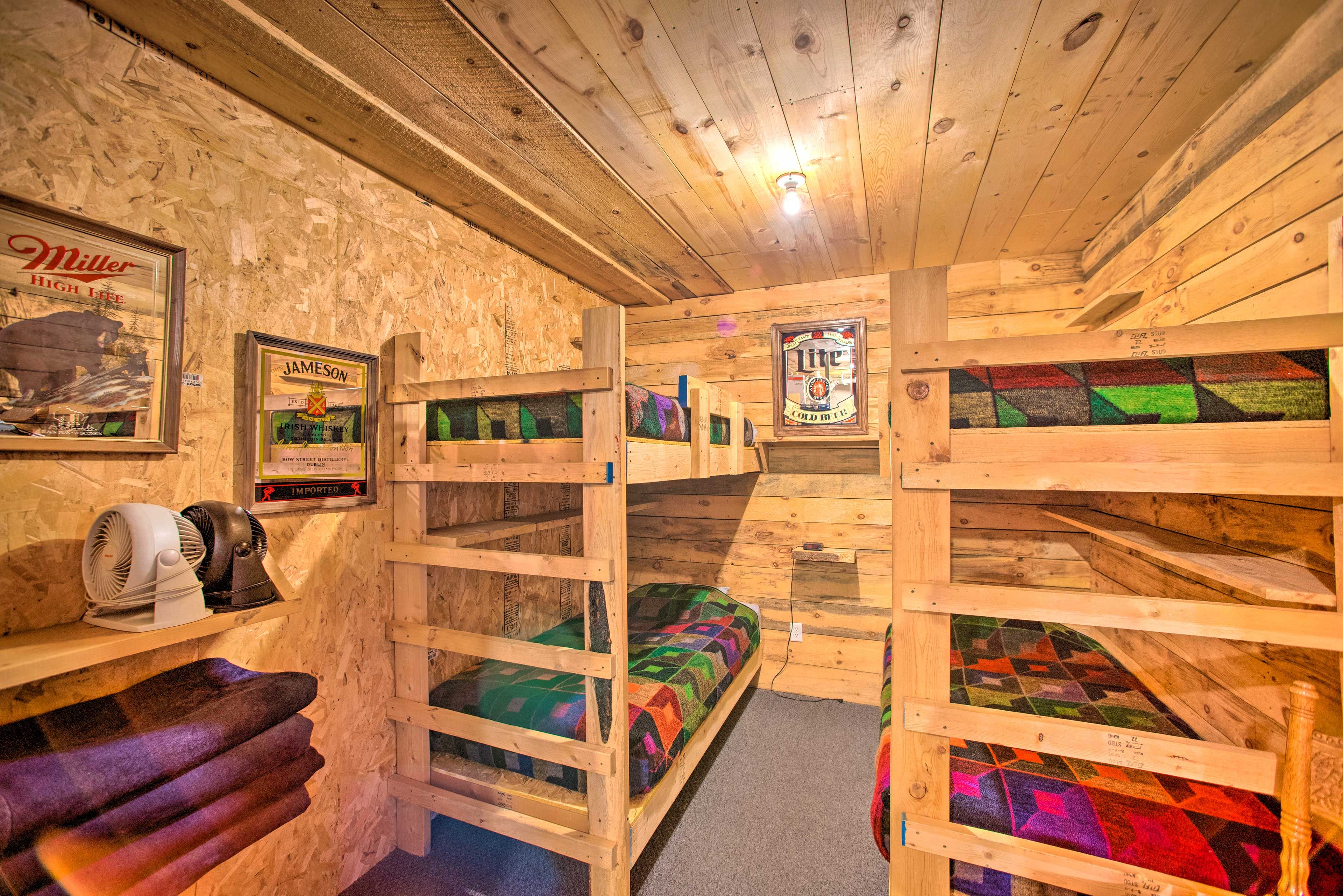 Bedroom 6 | 2 Twin Bunk Beds | Ground Floor