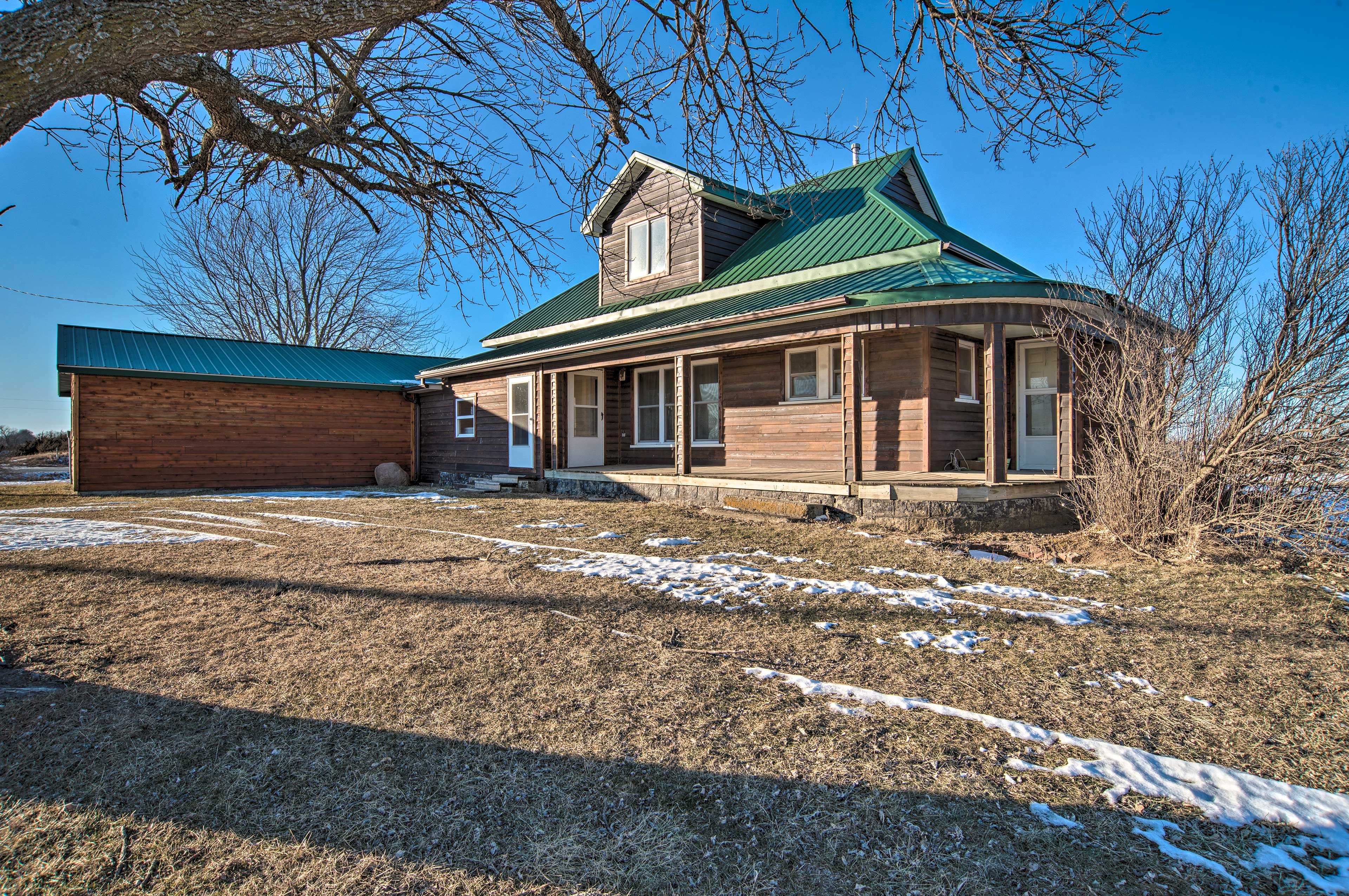 Powersville Vacation Rental | 3BR | 2BA | 1,100 Sq Ft | 3 Steps to Enter