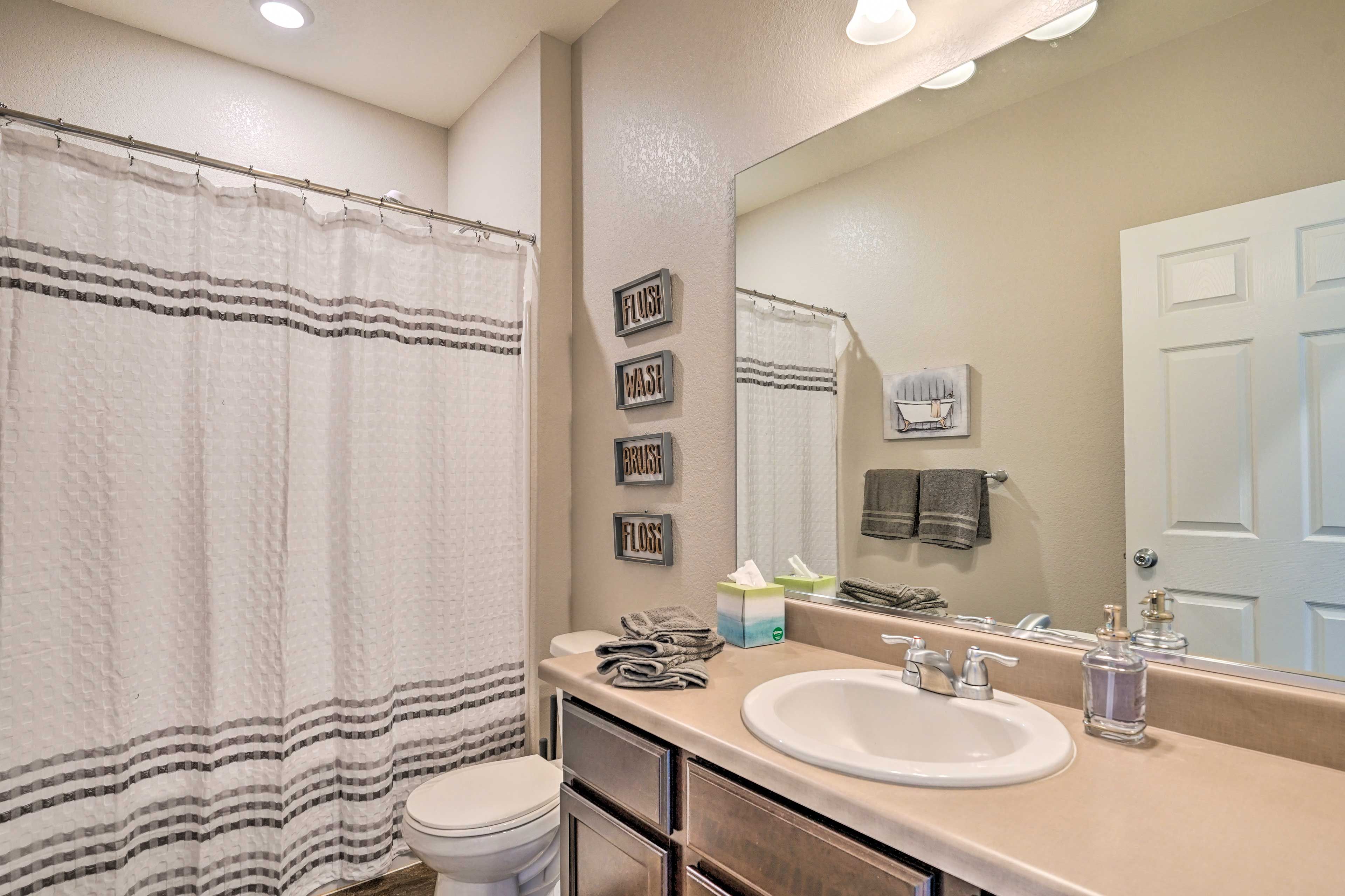 Bathroom | Hair Dryer | Towels Provided