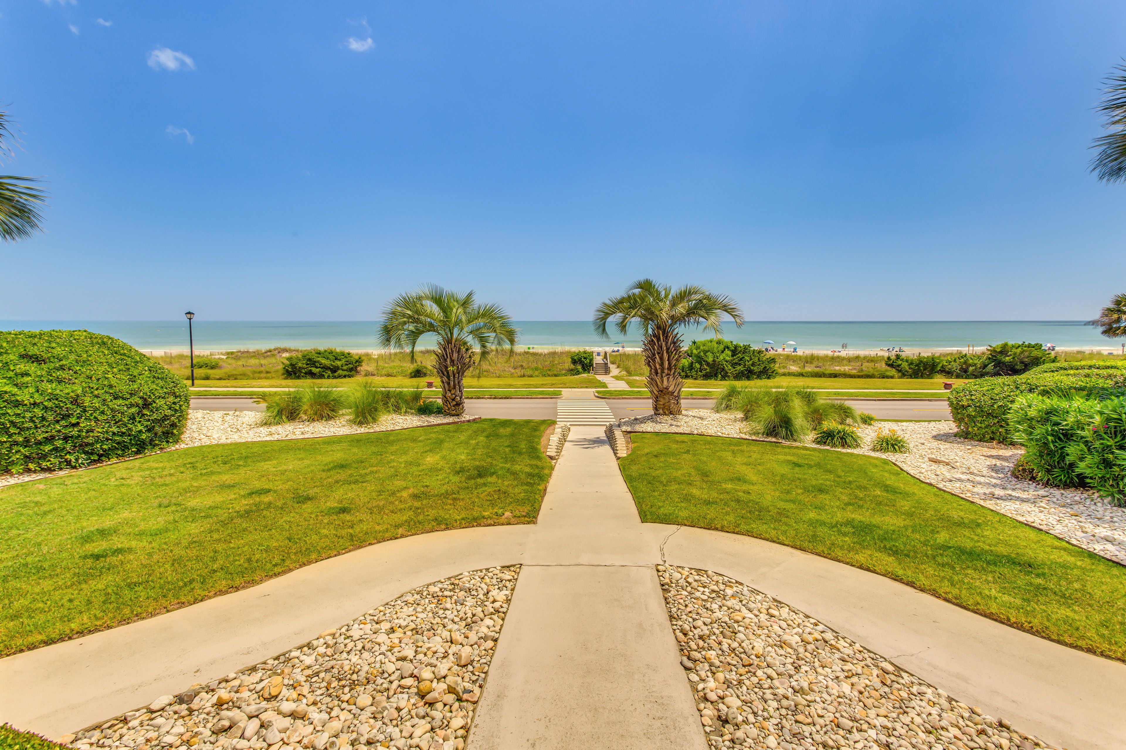 Walk to Beach (Across the Street)