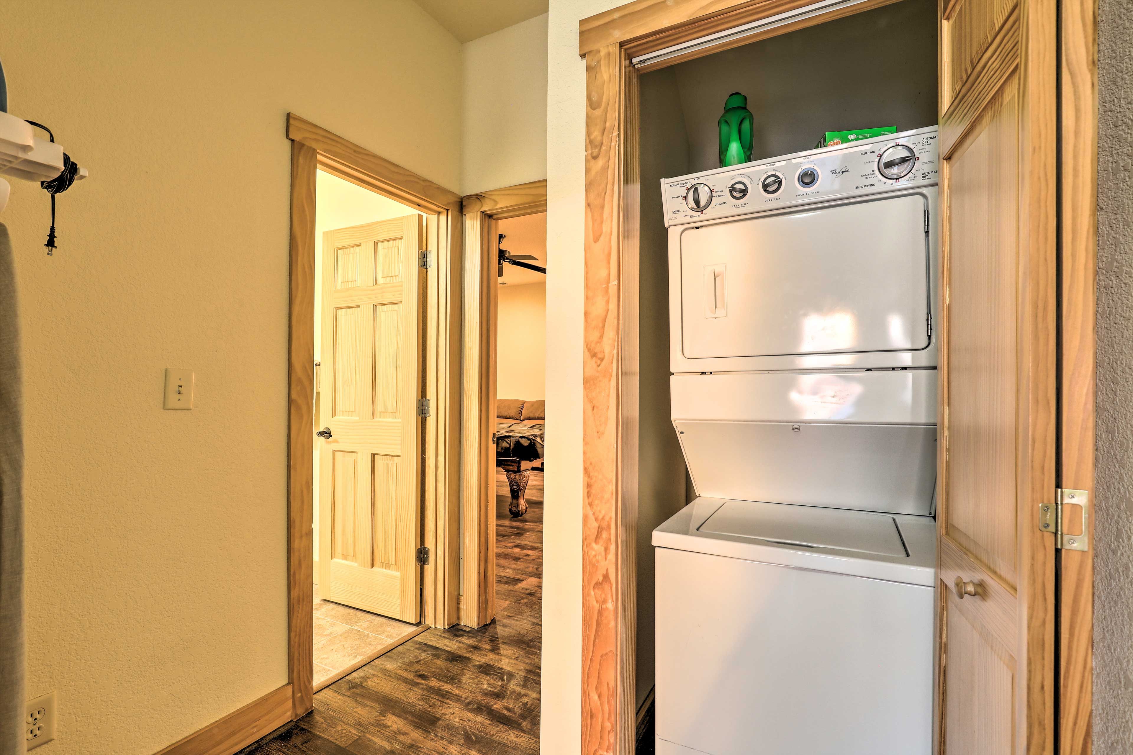 In-Unit Laundry | Basement | Laundry Detergent | Iron + Board