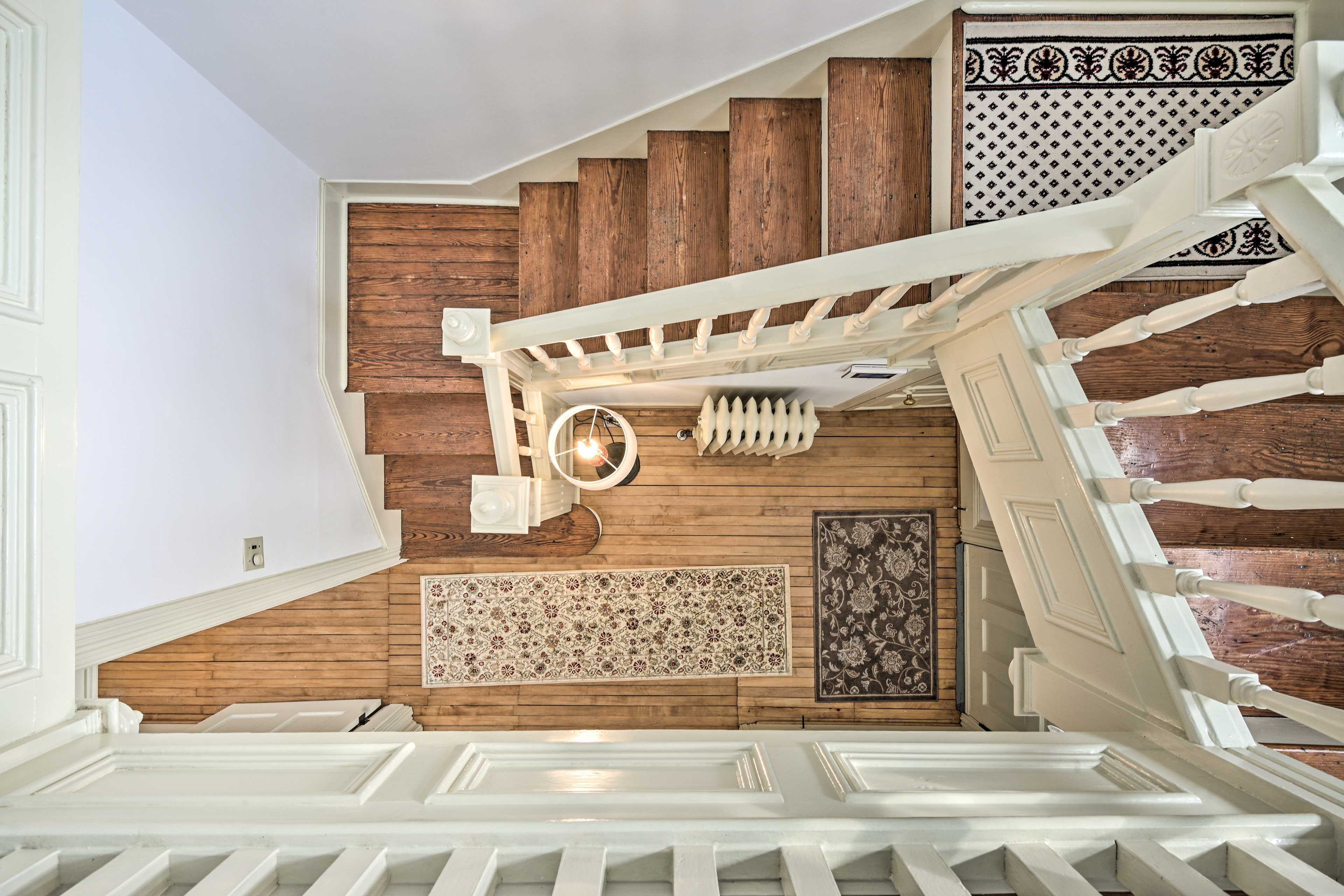 Aerial View of the Staircase